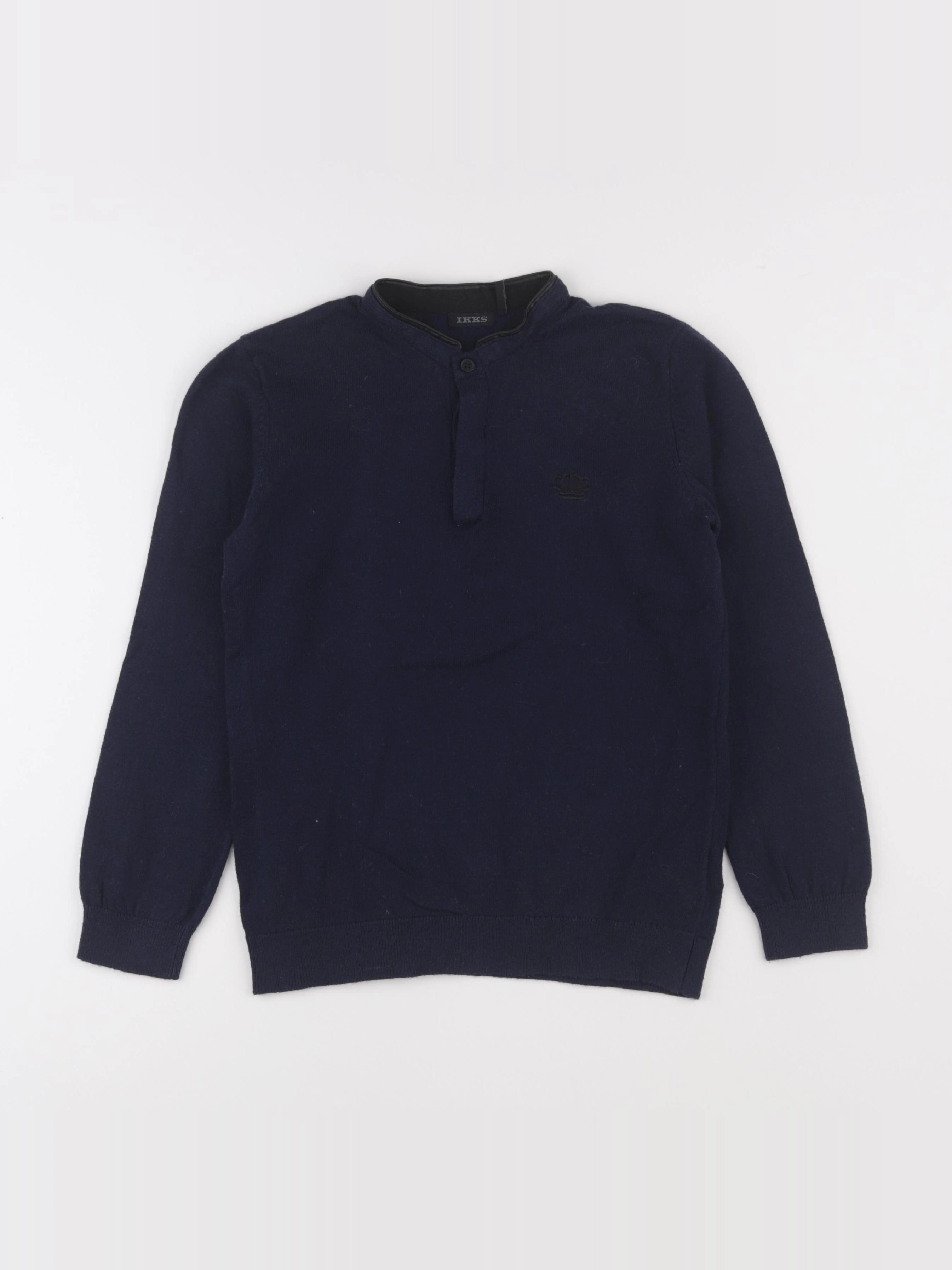 IKKS - pull bleu - 8 ans