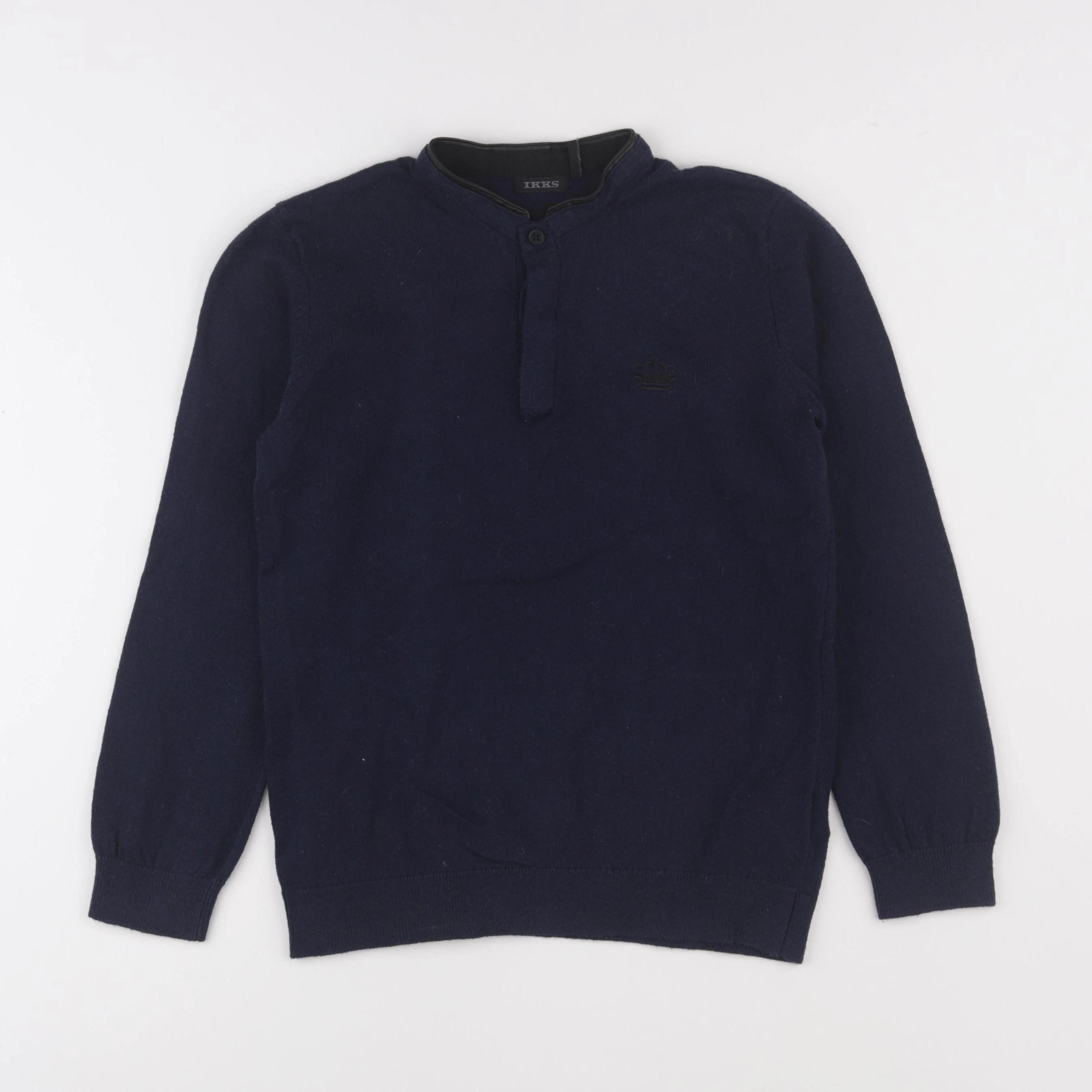 IKKS - pull bleu - 8 ans