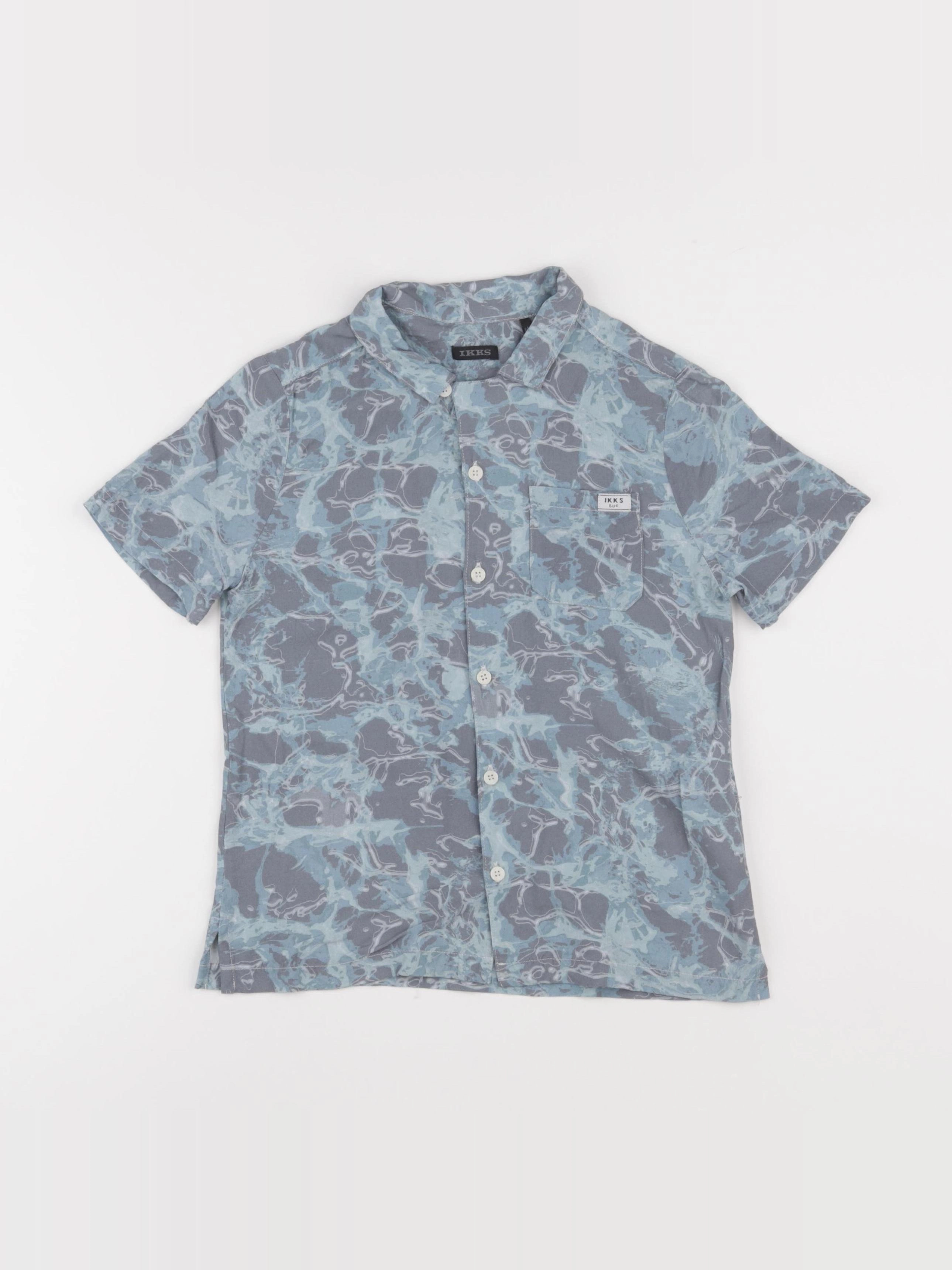 IKKS - chemise bleu - 8 ans