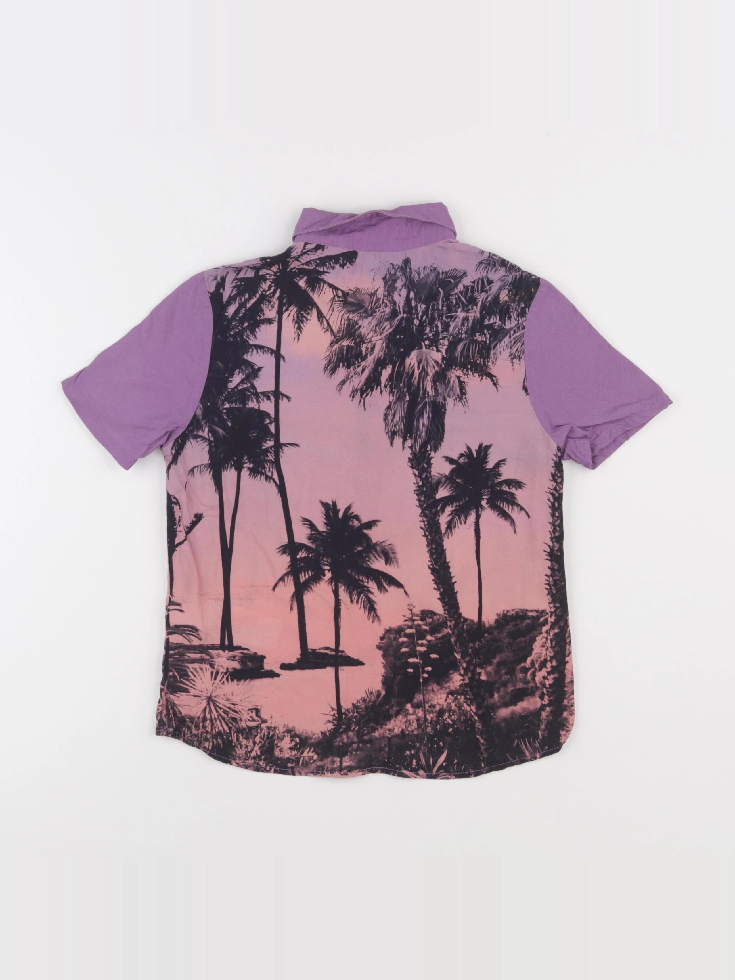 IKKS - chemise violet - 8 ans