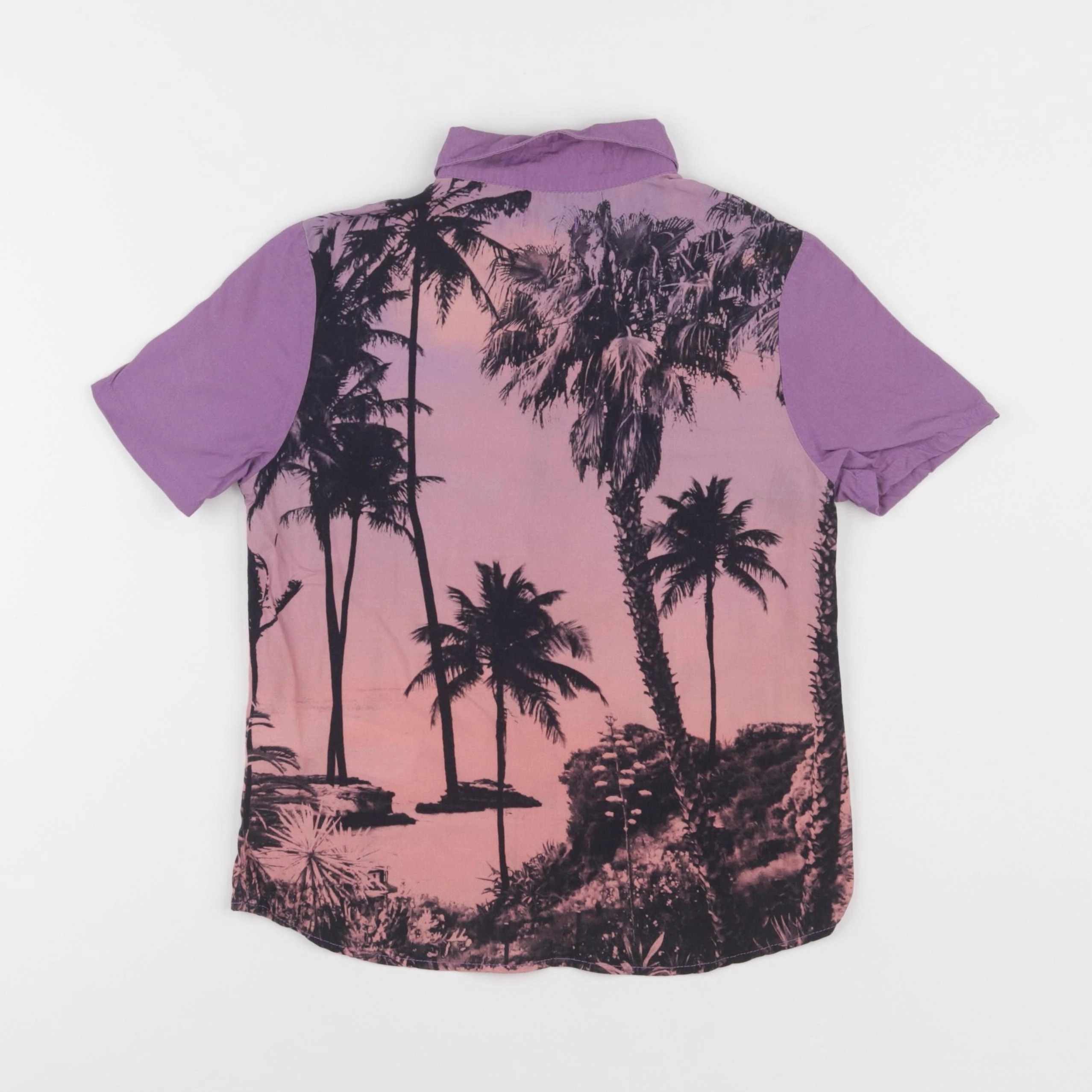 IKKS - chemise violet - 8 ans