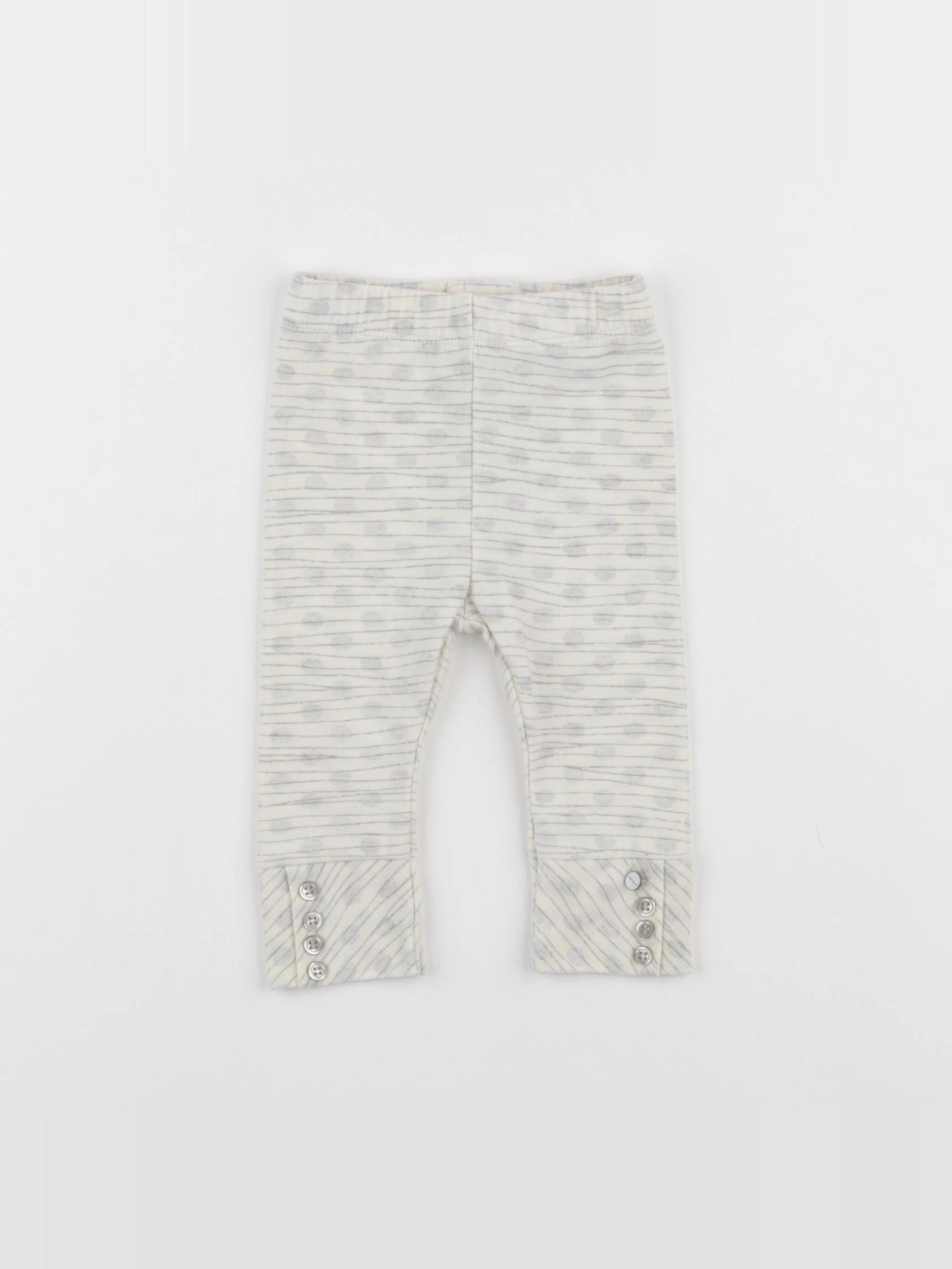 IKKS - legging beige - 1/3 mois
