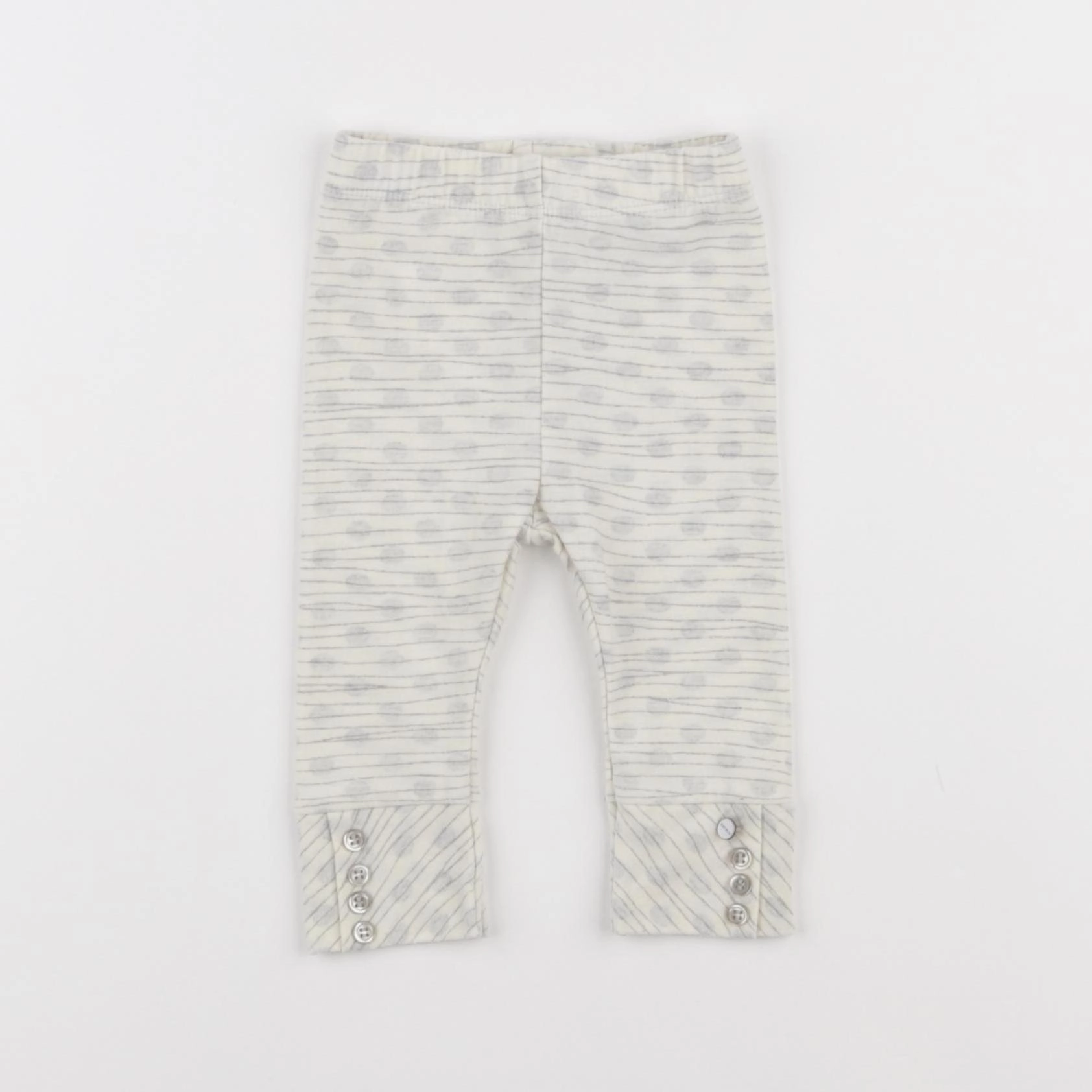 IKKS - legging beige - 1/3 mois
