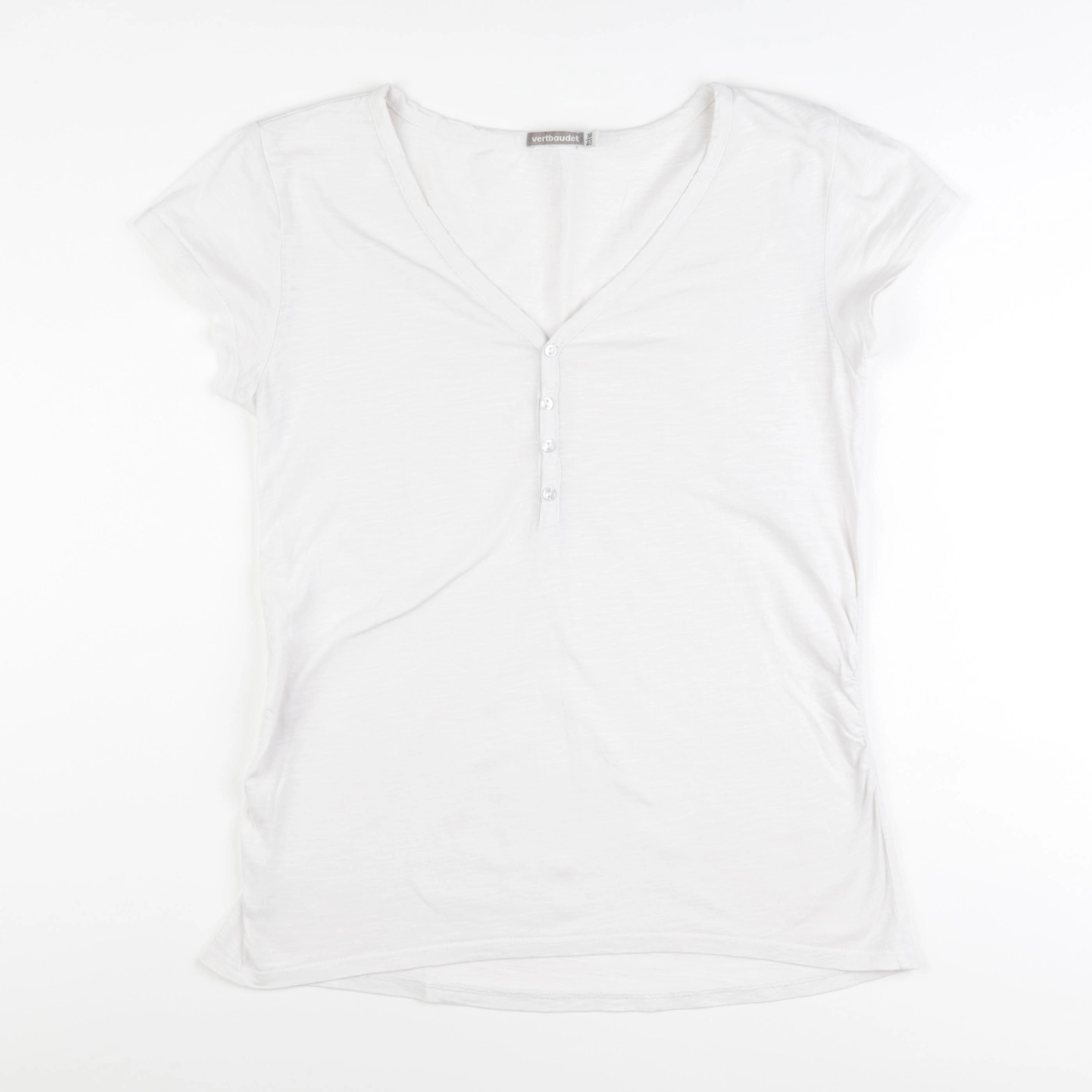 Vertbaudet - tee-shirt grossesse blanc - 38 à 40