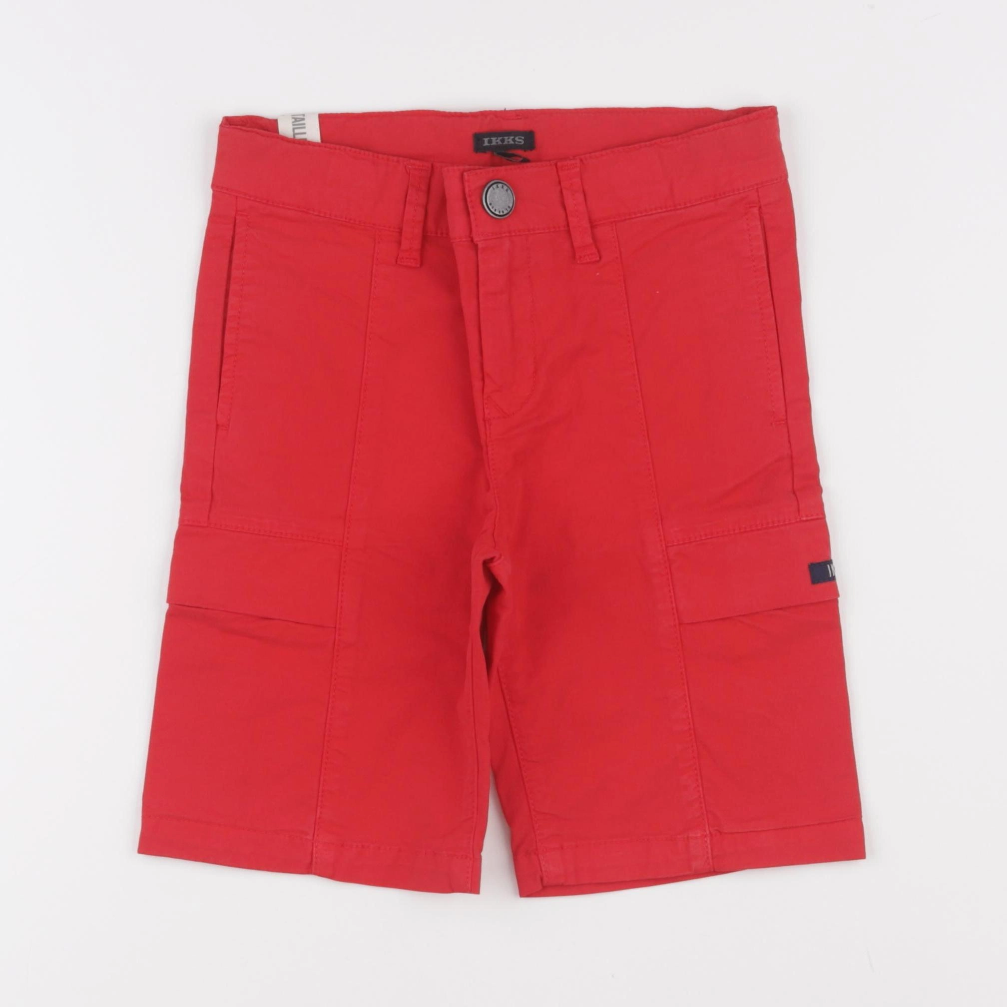IKKS - jupe short rouge - 7 ans