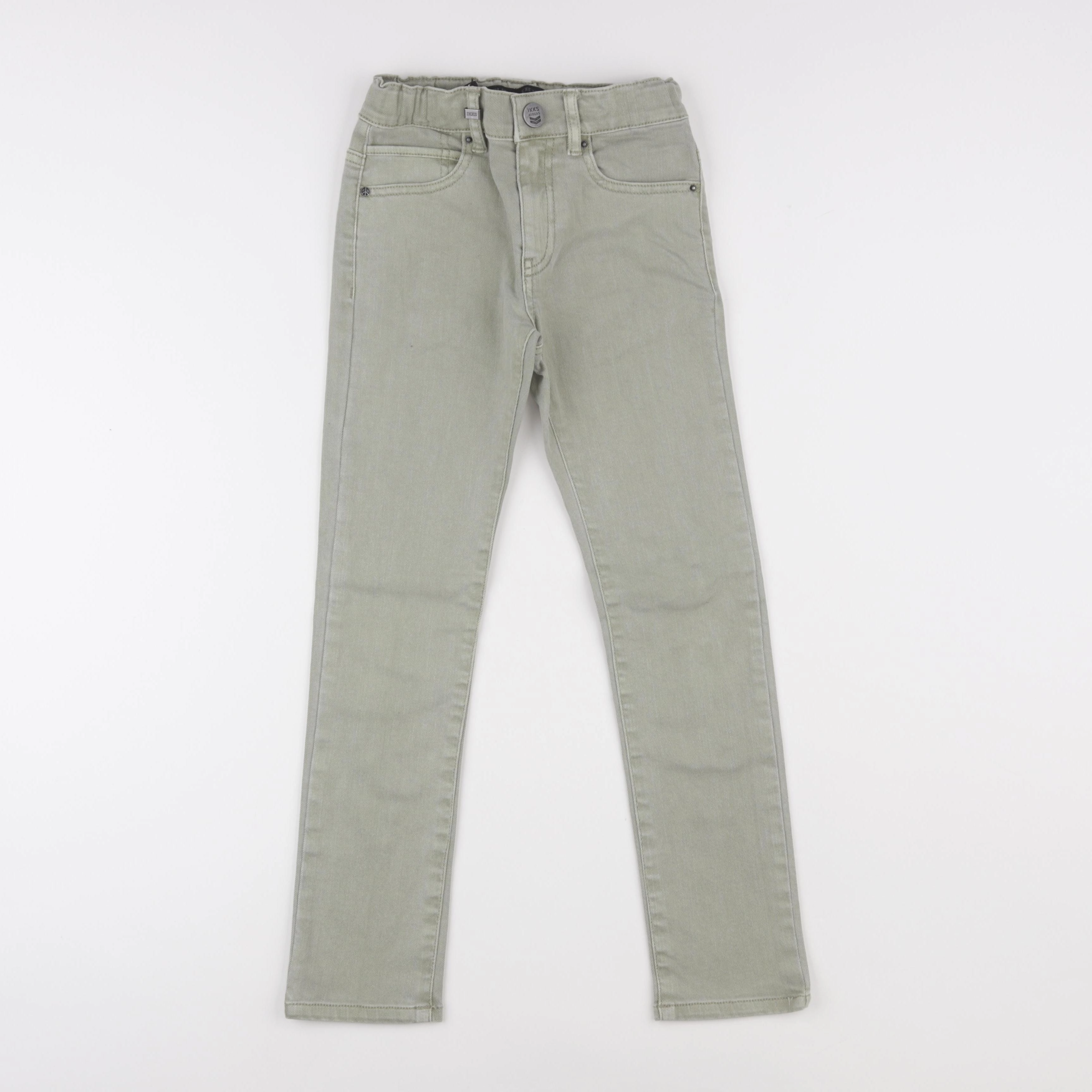 IKKS - jean vert - 8 ans