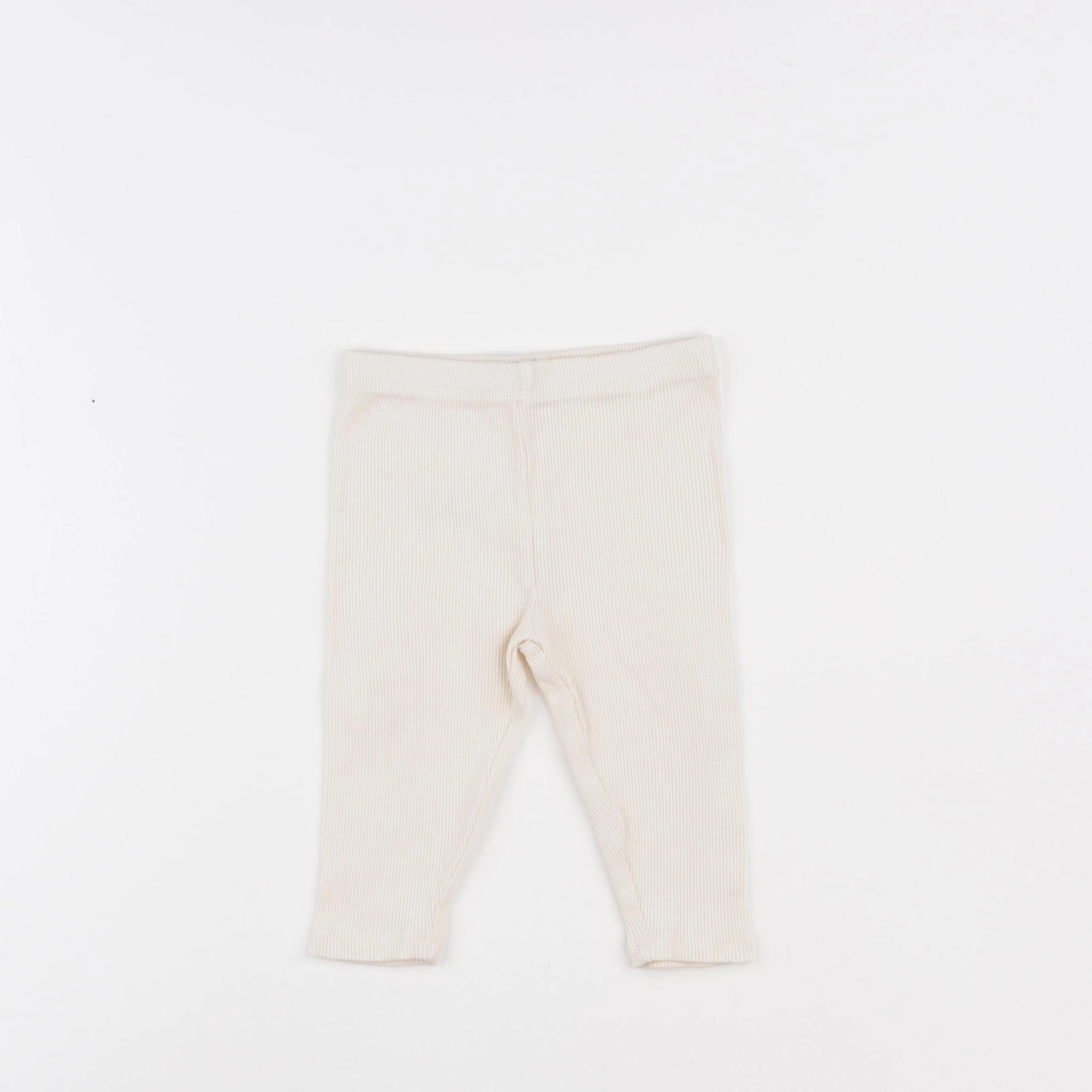 Vertbaudet - legging beige - 9 mois