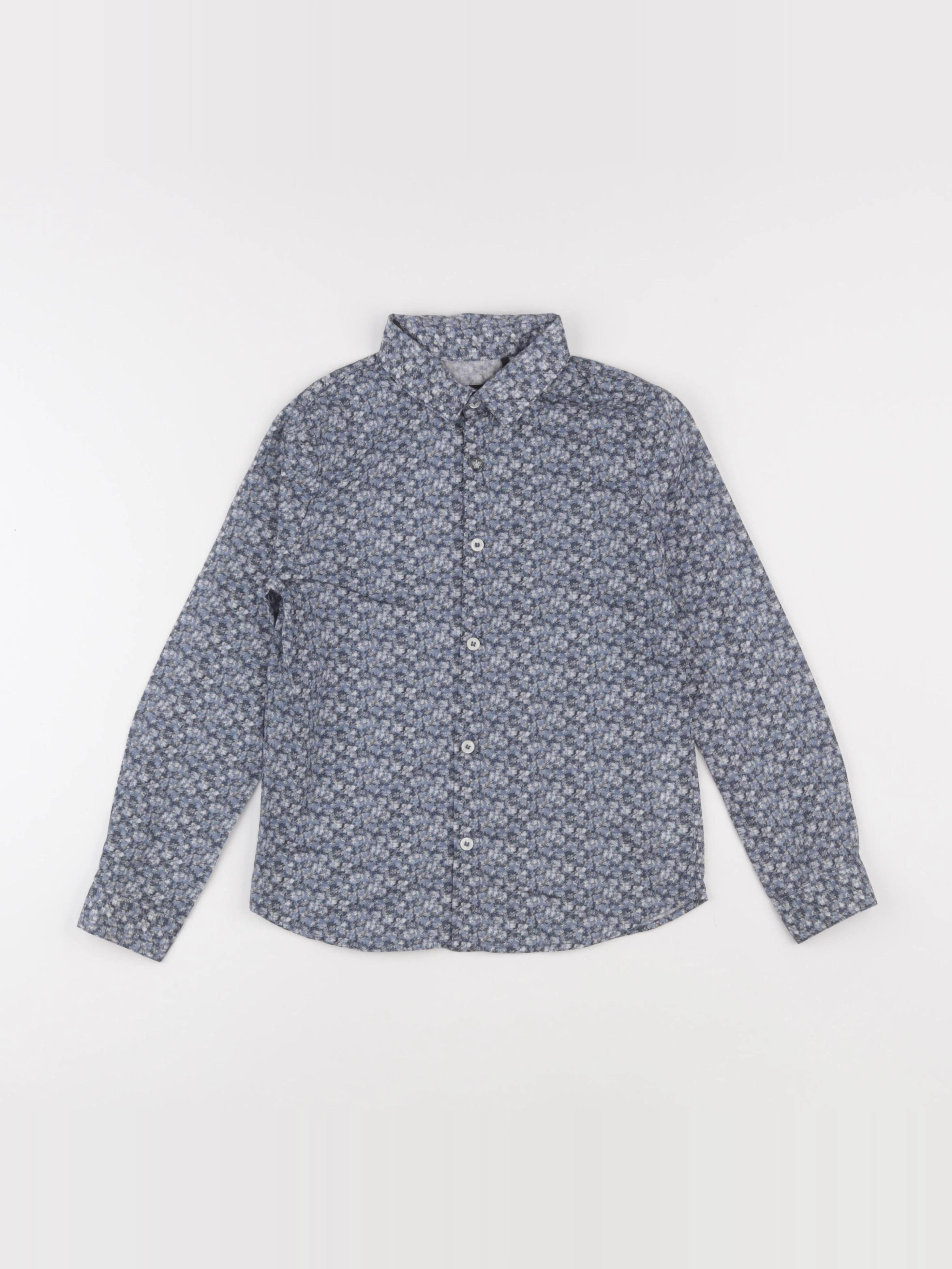 IKKS - chemise bleu - 8 ans