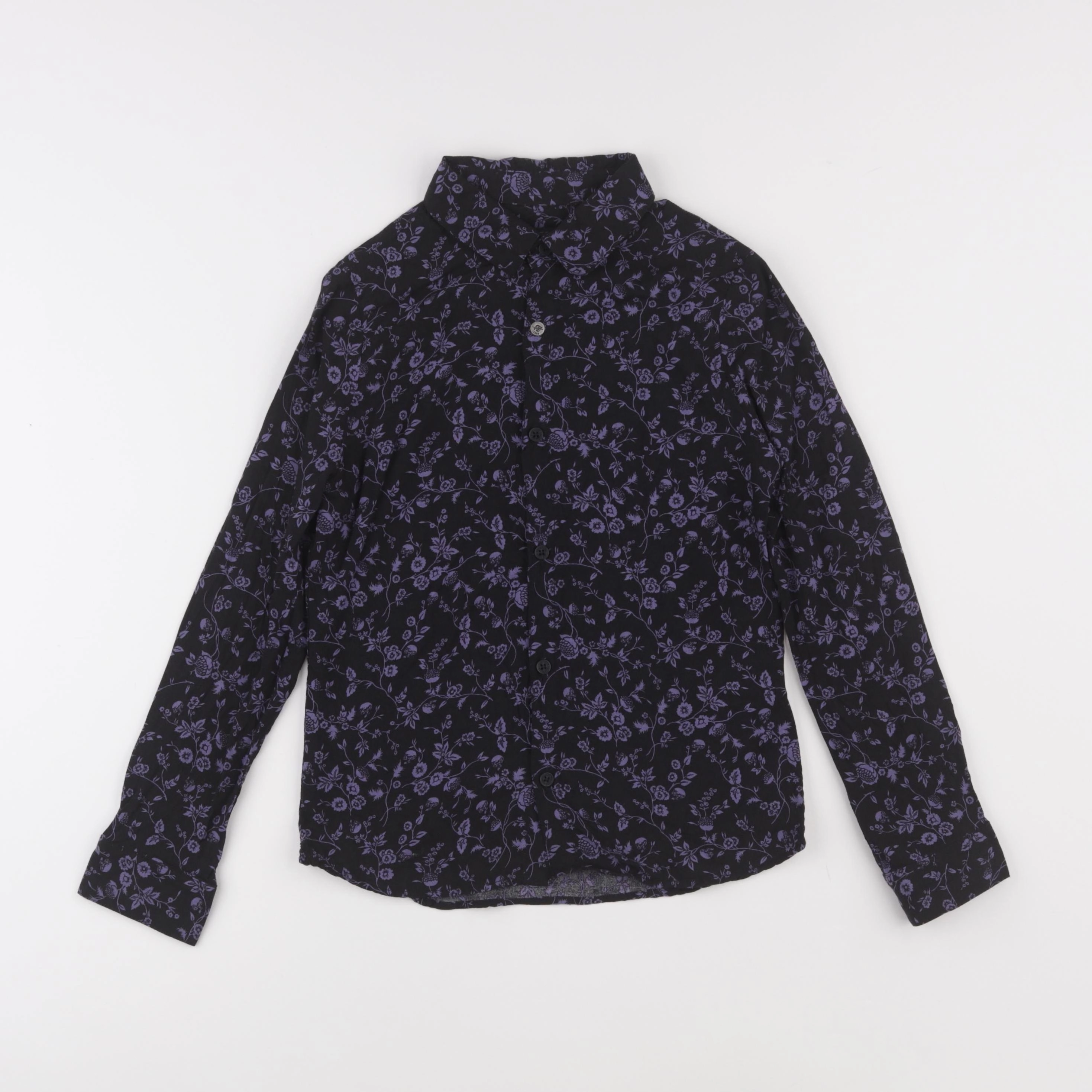 IKKS - chemise violet - 8 ans