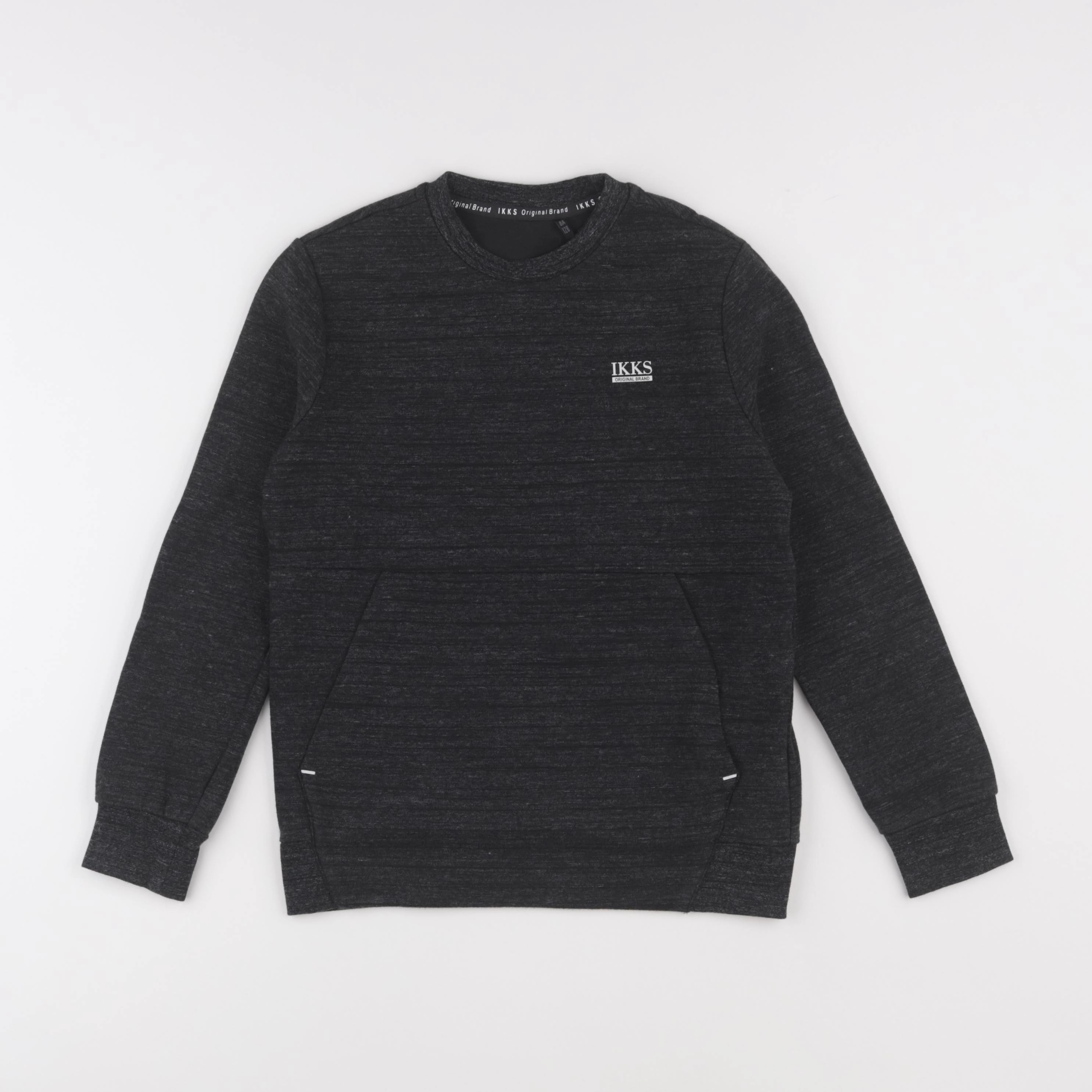 IKKS - sweat gris - 8 ans