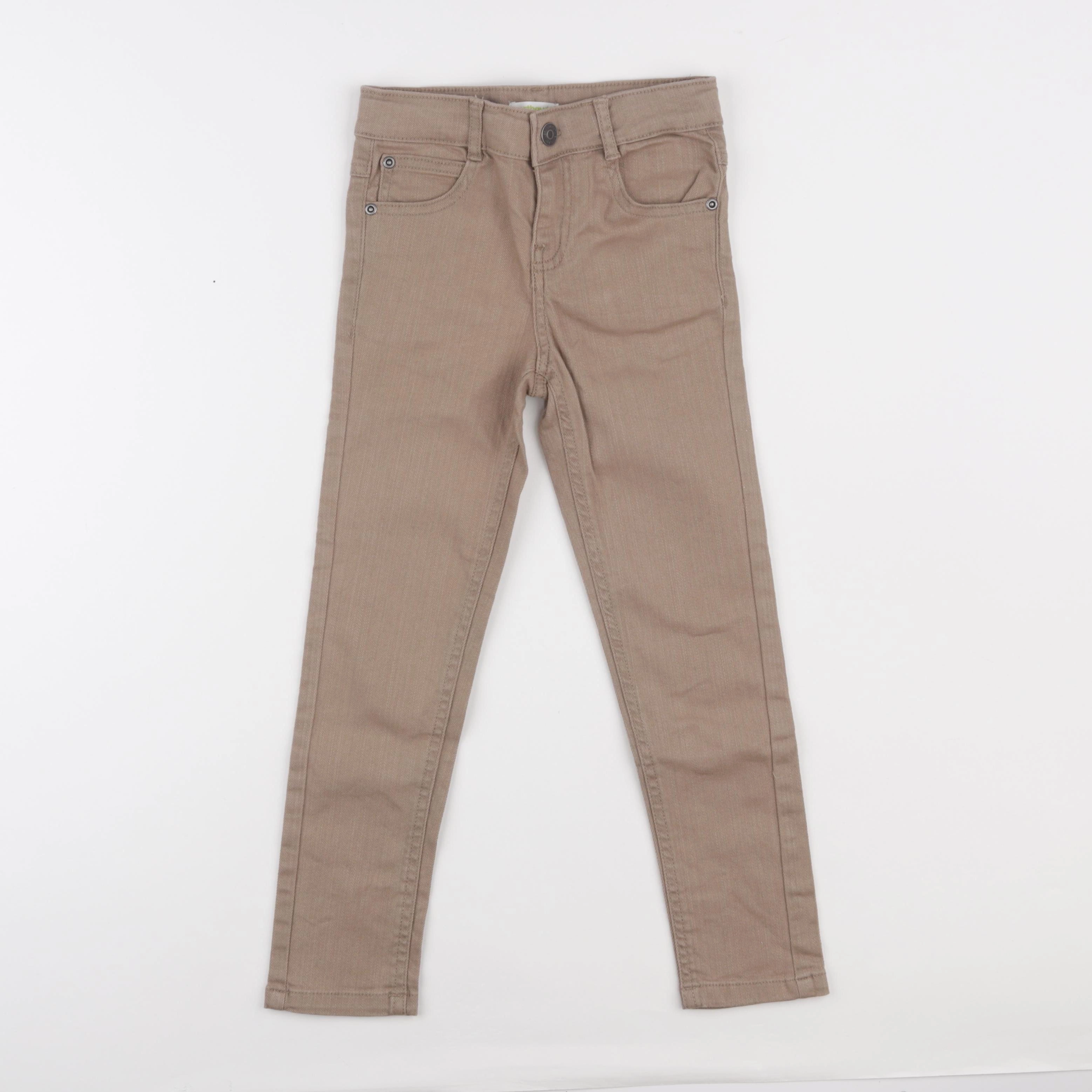 Vertbaudet - jean marron - 6 ans