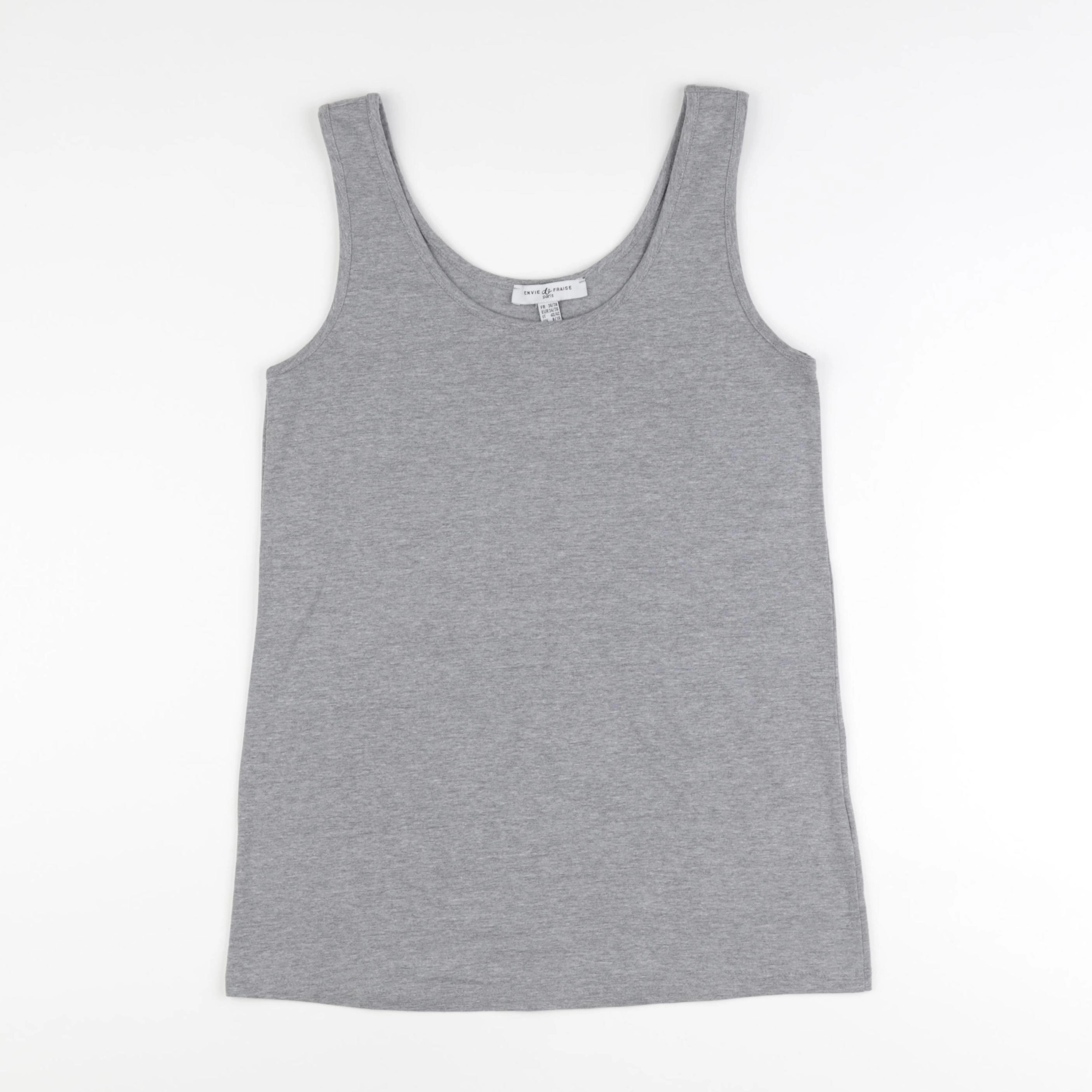 Envie de fraise - débardeur grossesse gris - 36 à 38