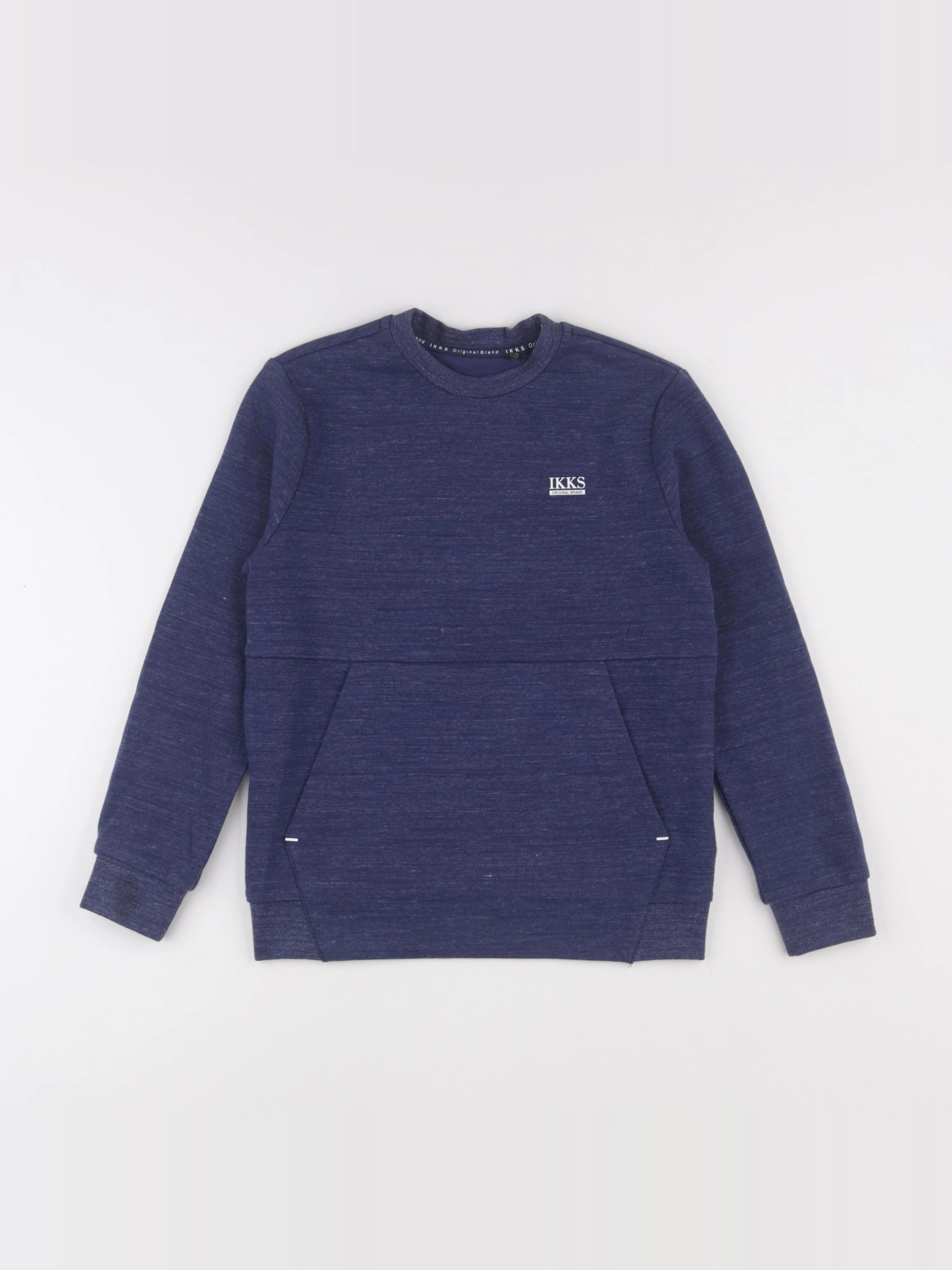 IKKS - sweat bleu - 8 ans