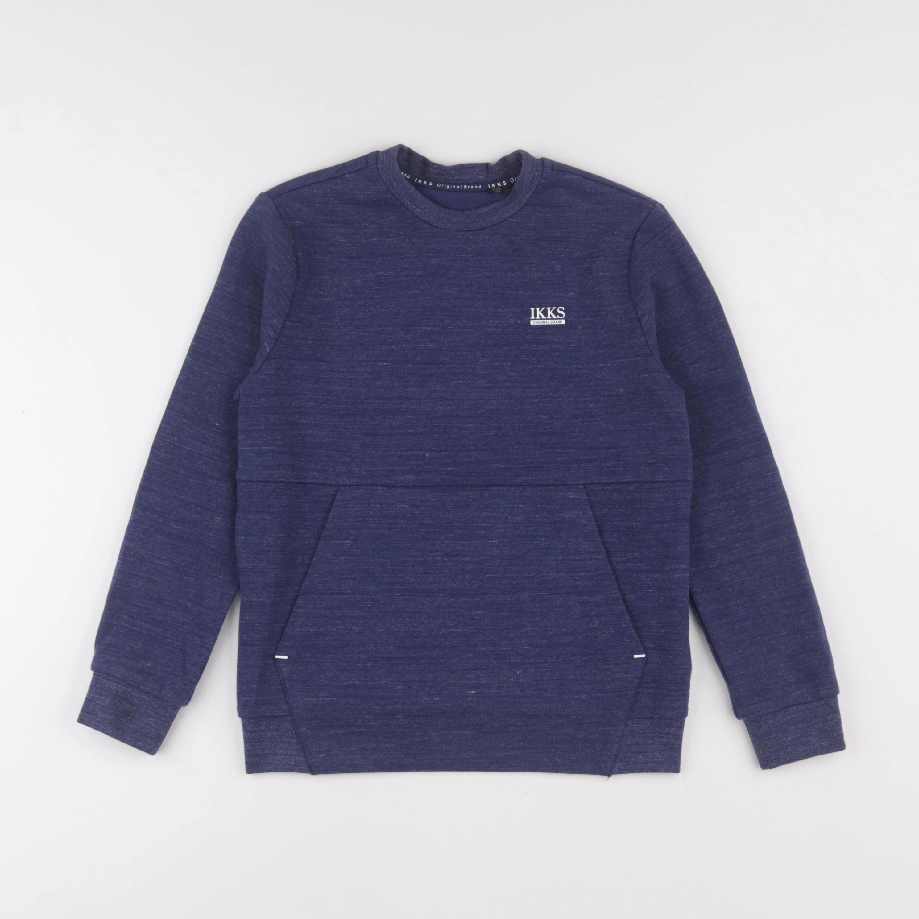 IKKS - sweat bleu - 8 ans