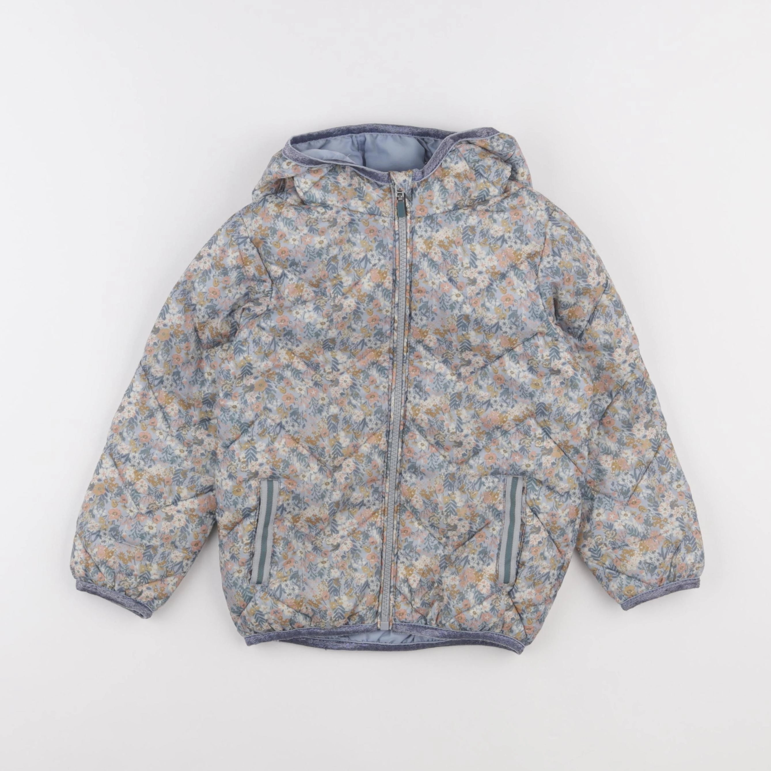 Vertbaudet - doudoune bleu - 5 ans