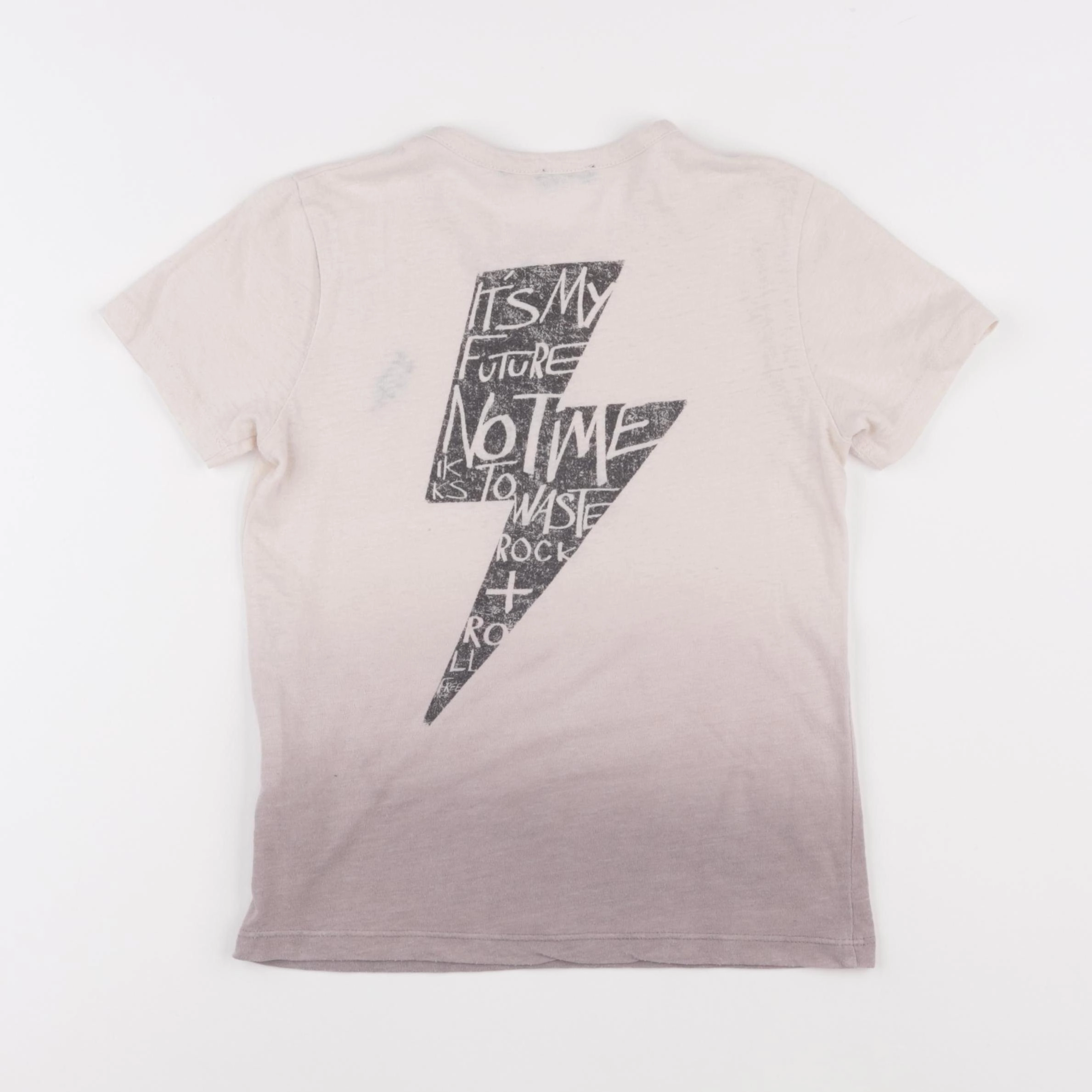 IKKS - tee-shirt beige - 6 ans