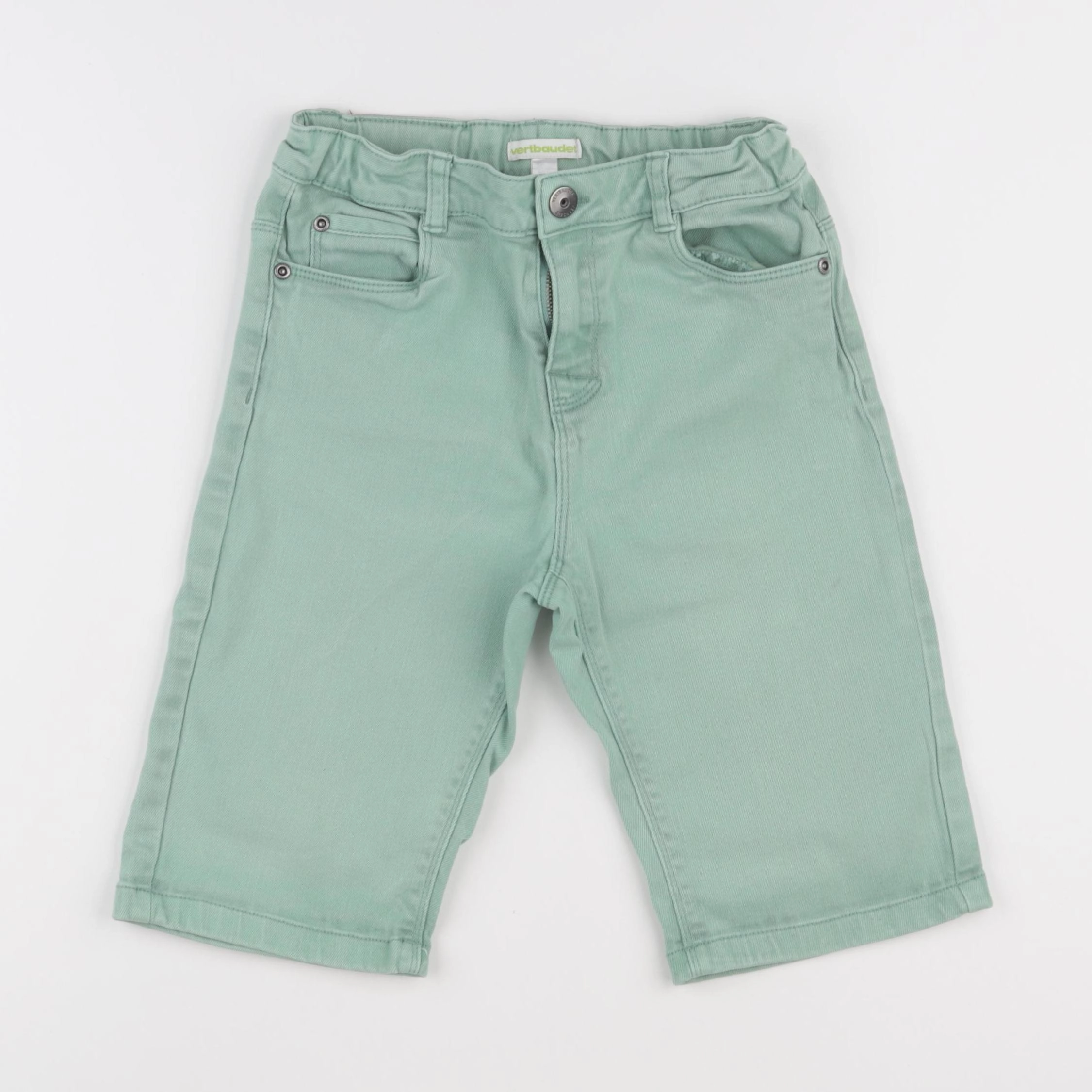 Vertbaudet - short vert - 9 ans