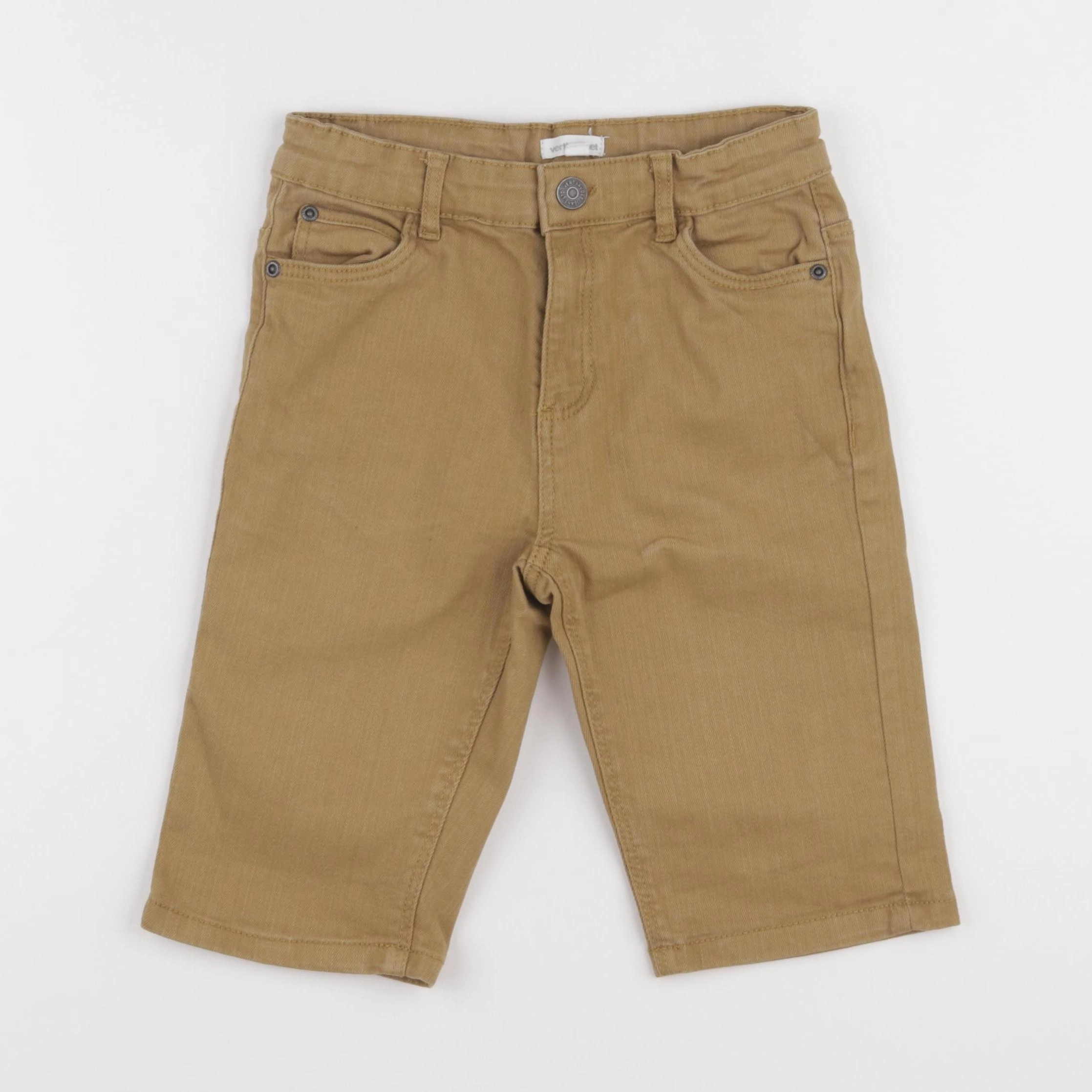 Vertbaudet - short marron - 9 ans