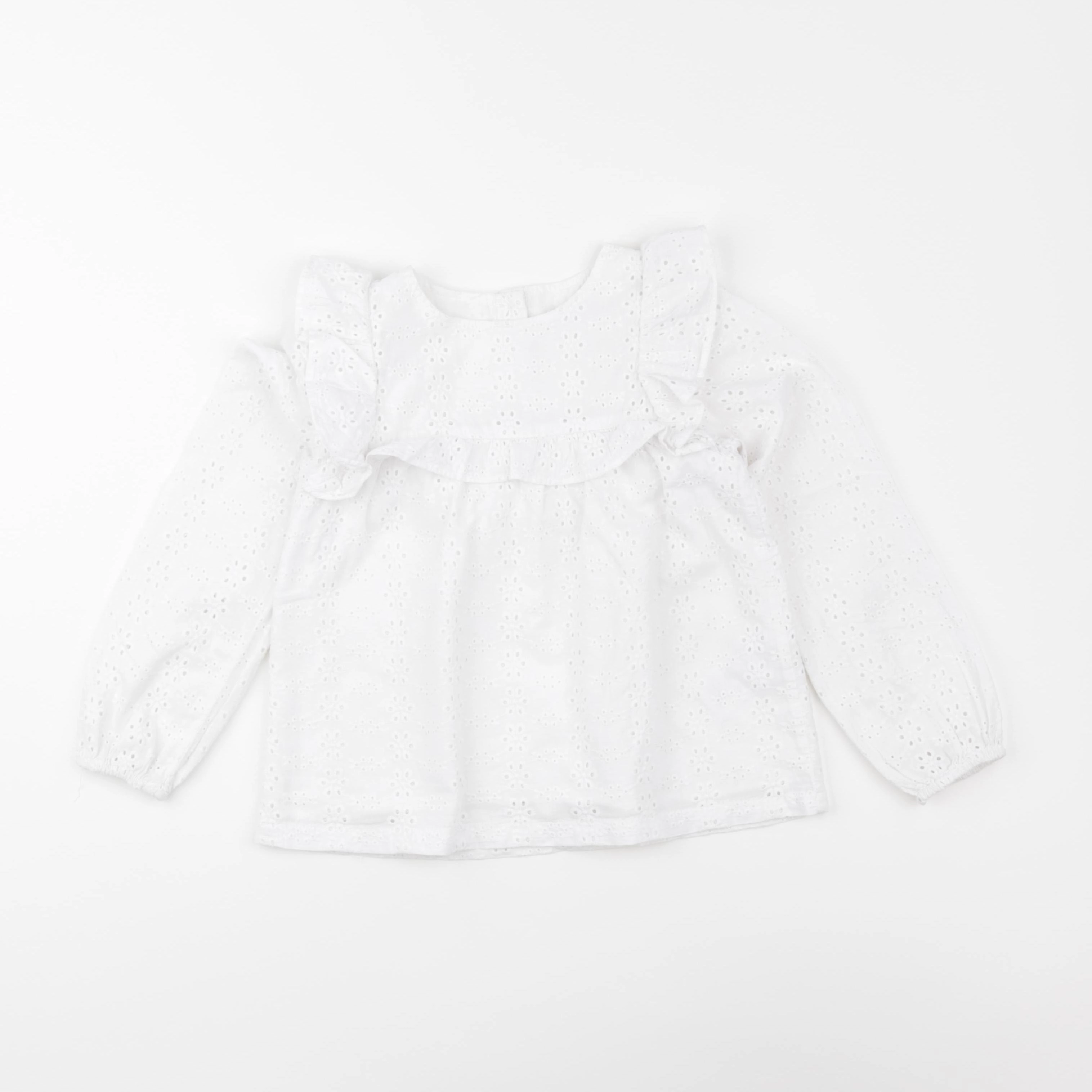 Vertbaudet - blouse blanc - 7 ans