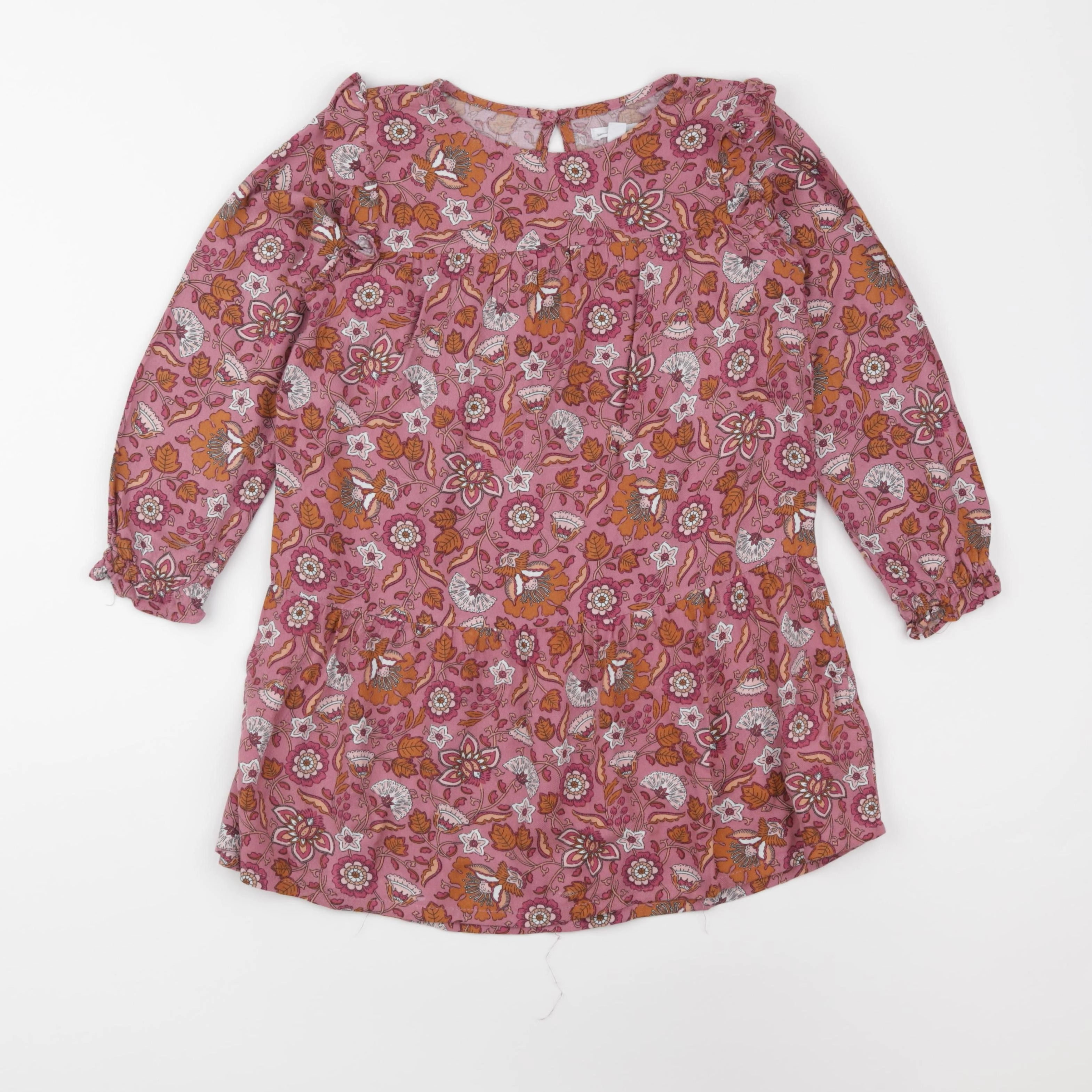 Vertbaudet - robe rose - 6 ans