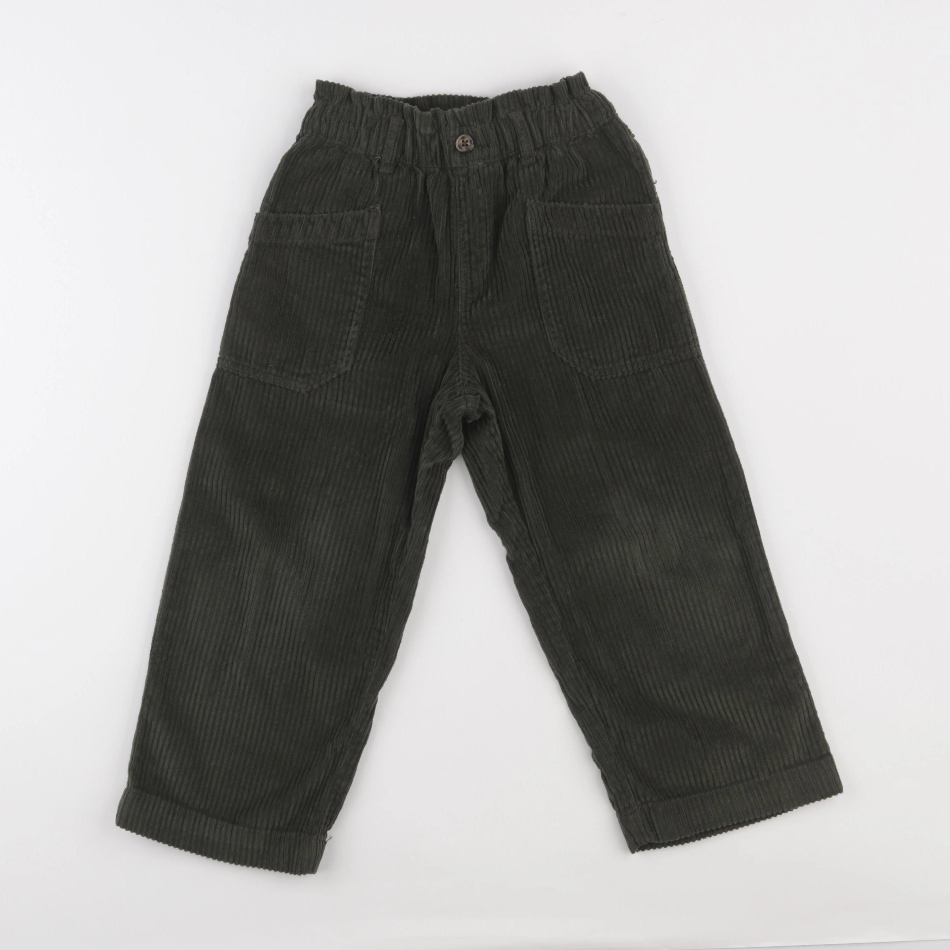 Monoprix - pantalon vert - 5 ans