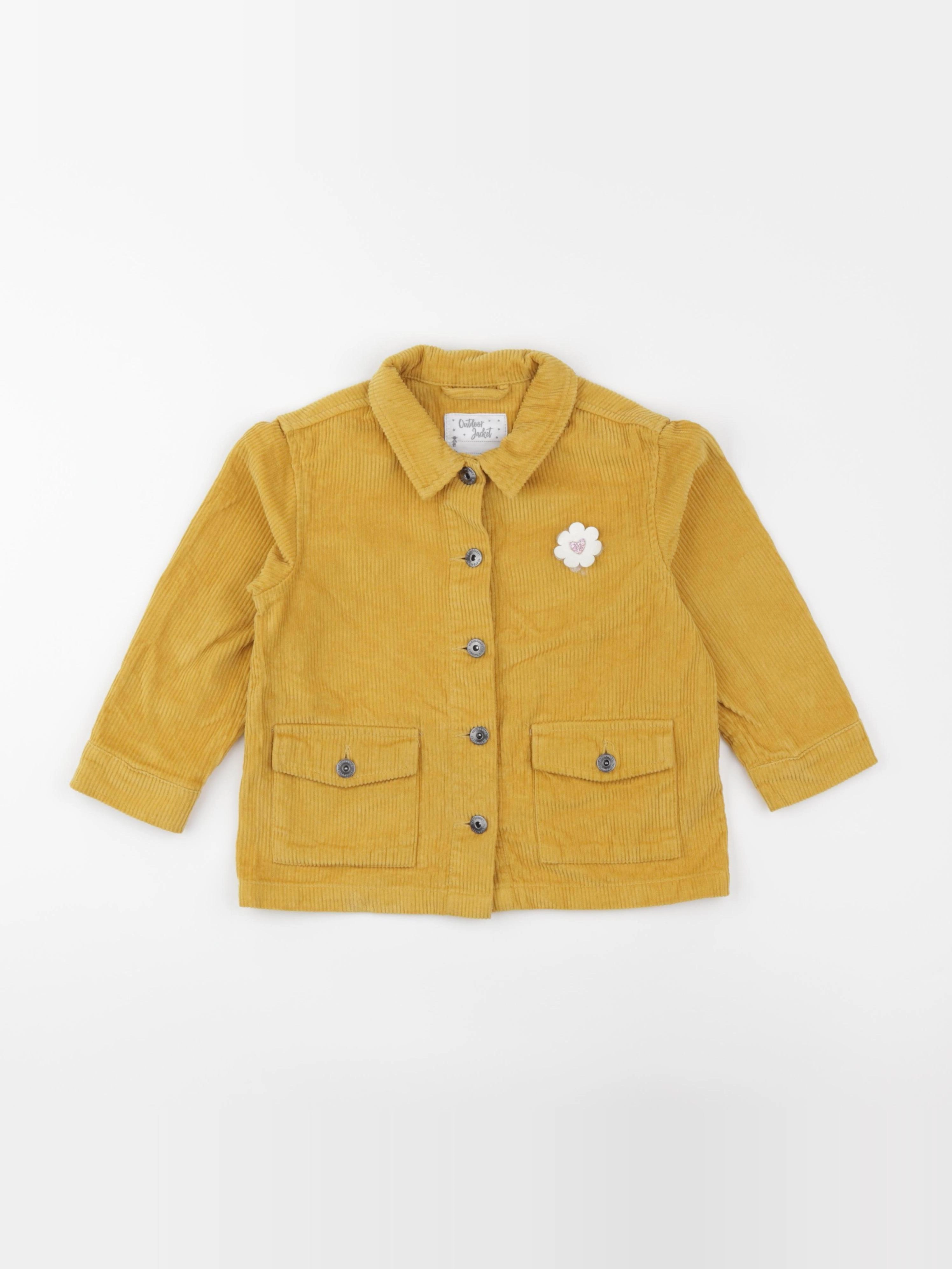 Vertbaudet - veste jaune - 6 ans