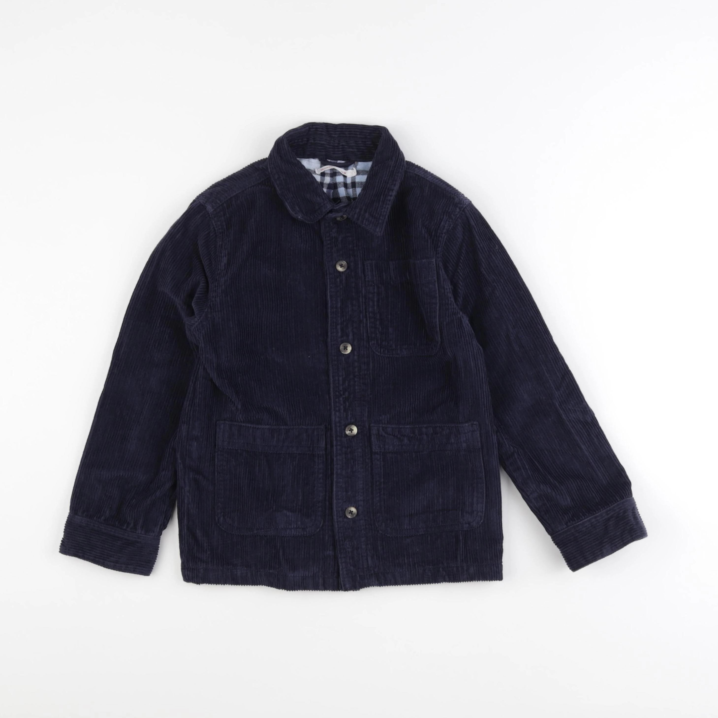 Monoprix - veste bleu - 6 ans