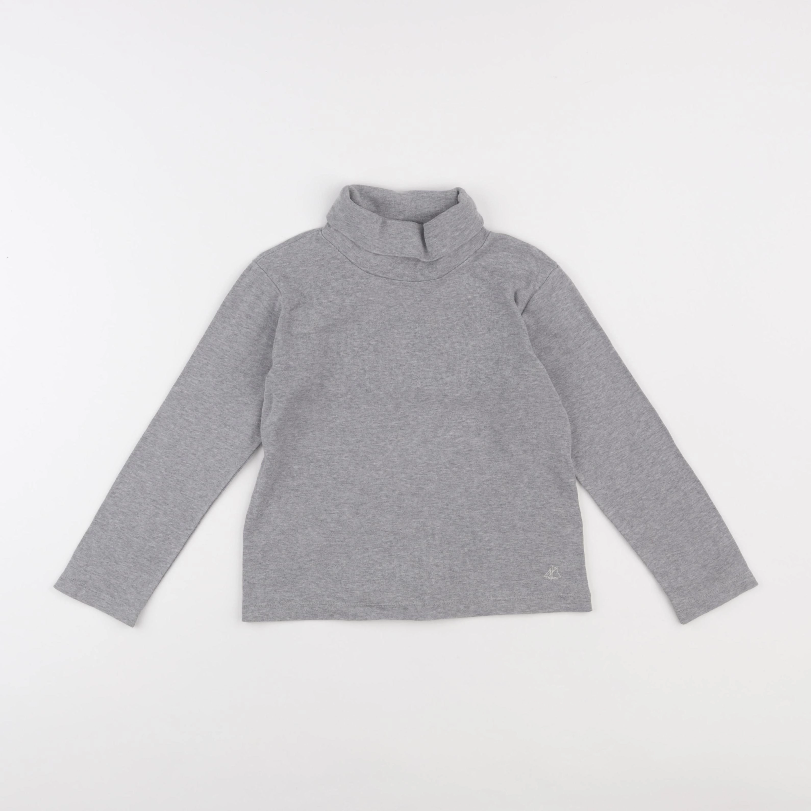Petit Bateau - sous-pull gris - 6 ans