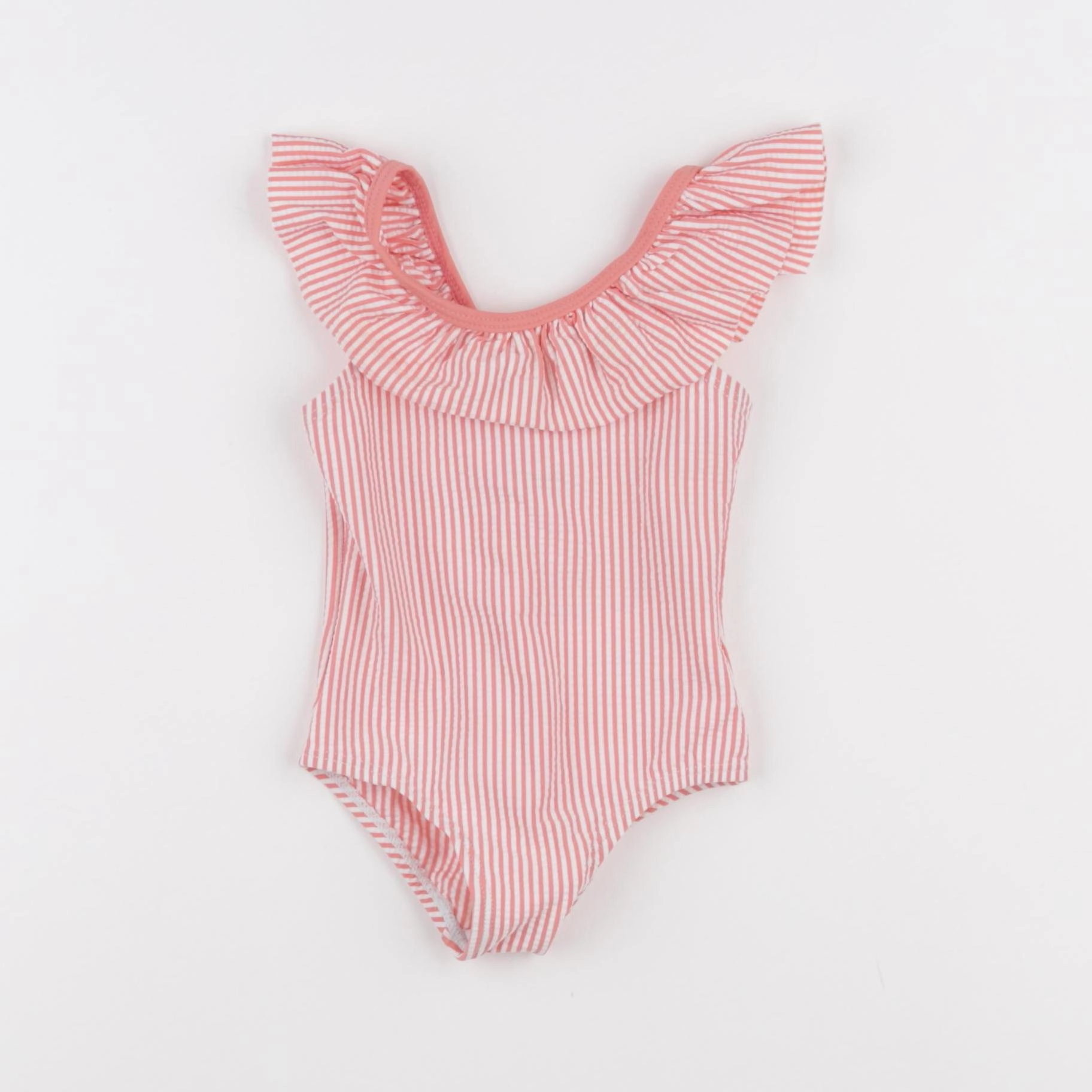 Vertbaudet - maillot de bain rose - 9 mois