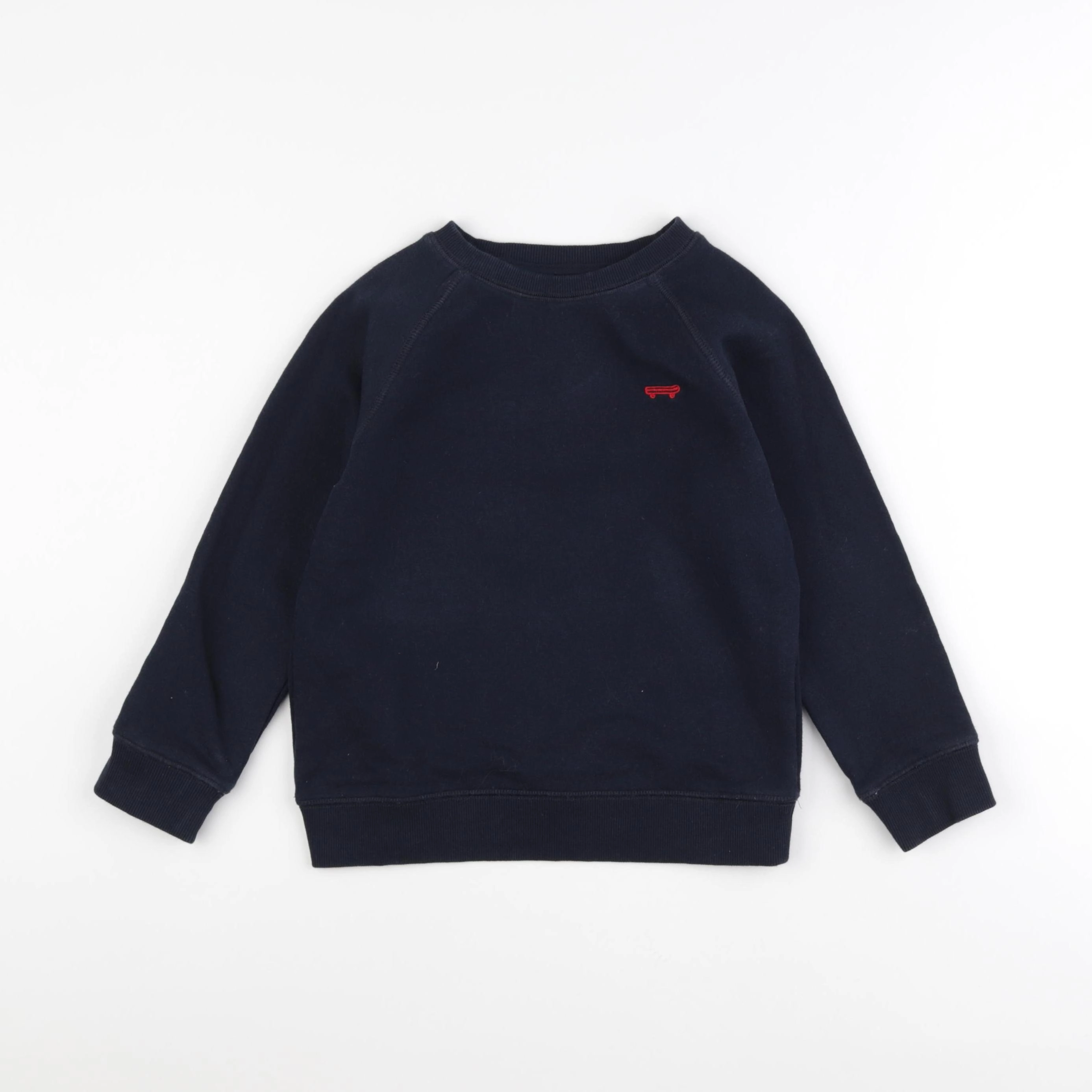 Monoprix - sweat bleu - 8 ans