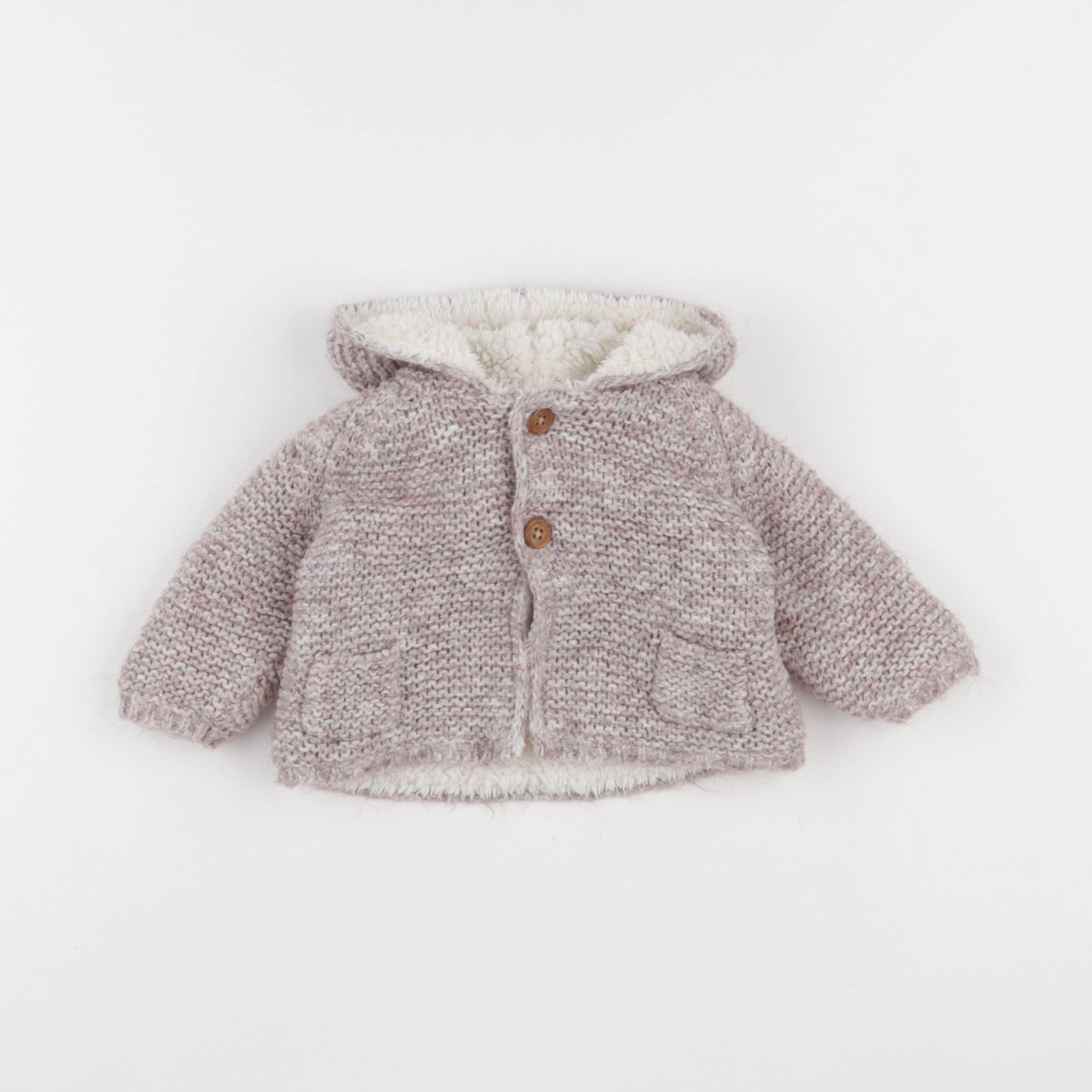 Zara - gilet beige - 1/3 mois