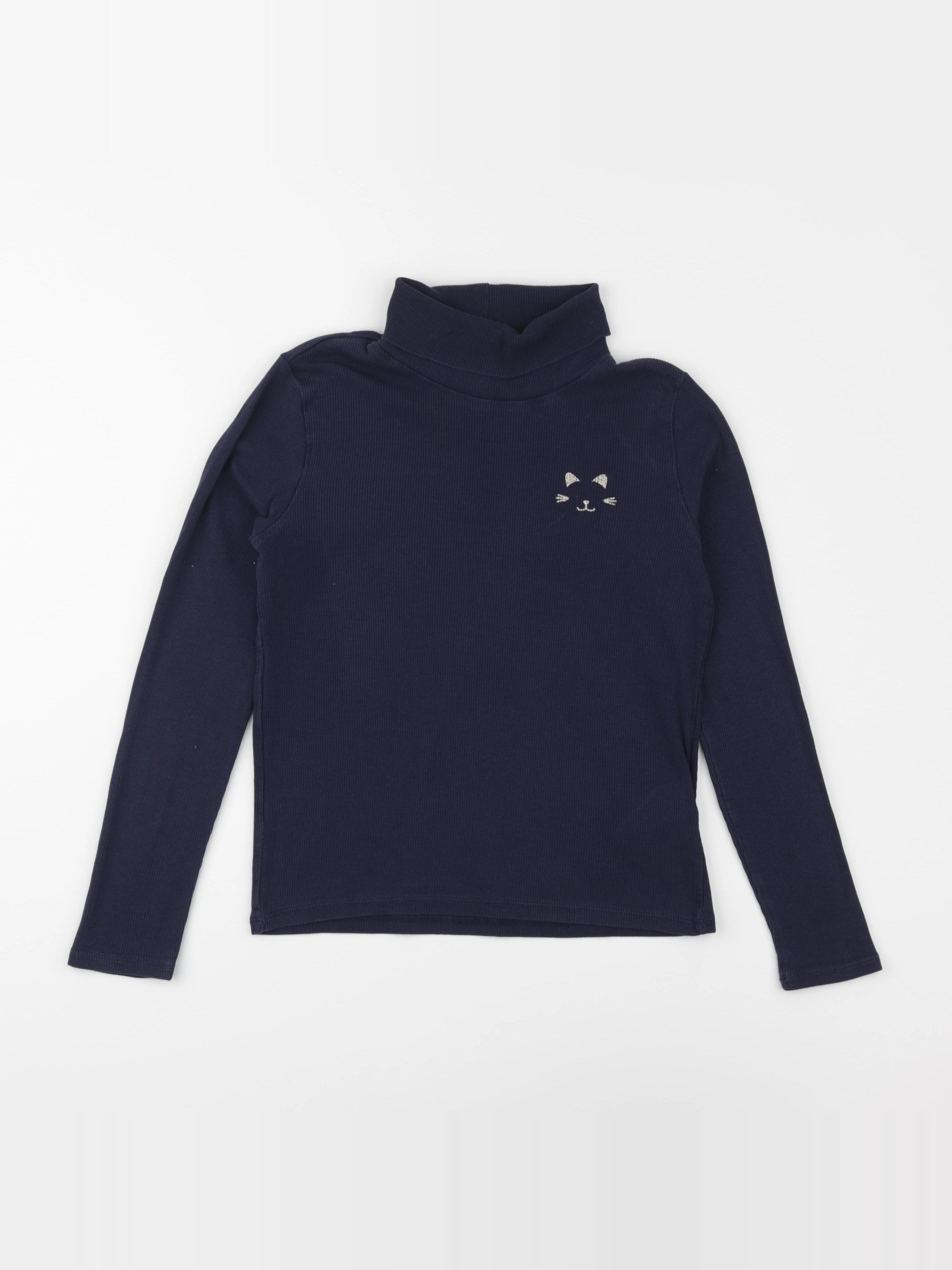 Vertbaudet - sous-pull bleu - 10 ans