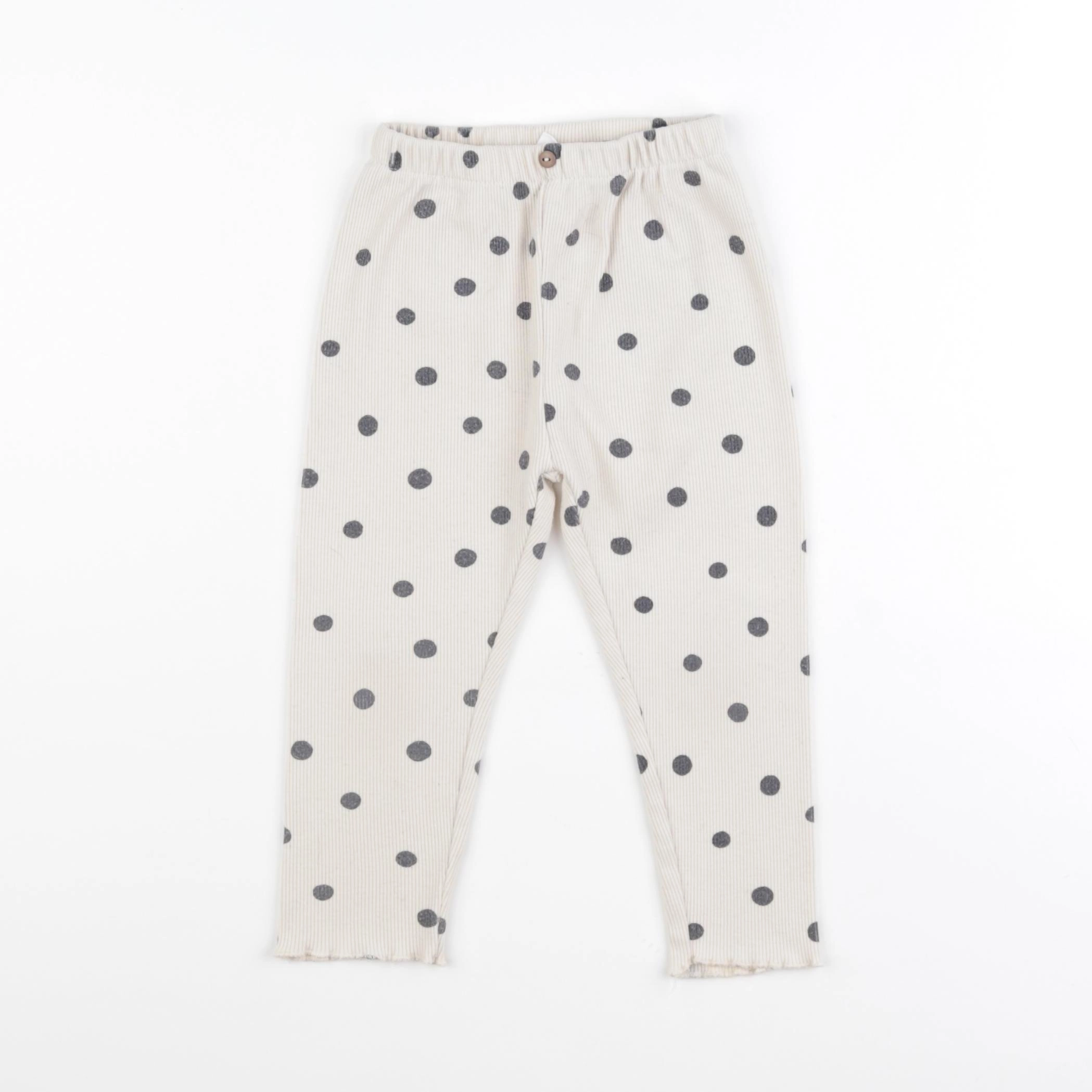 Zara - legging beige - 18/24 mois