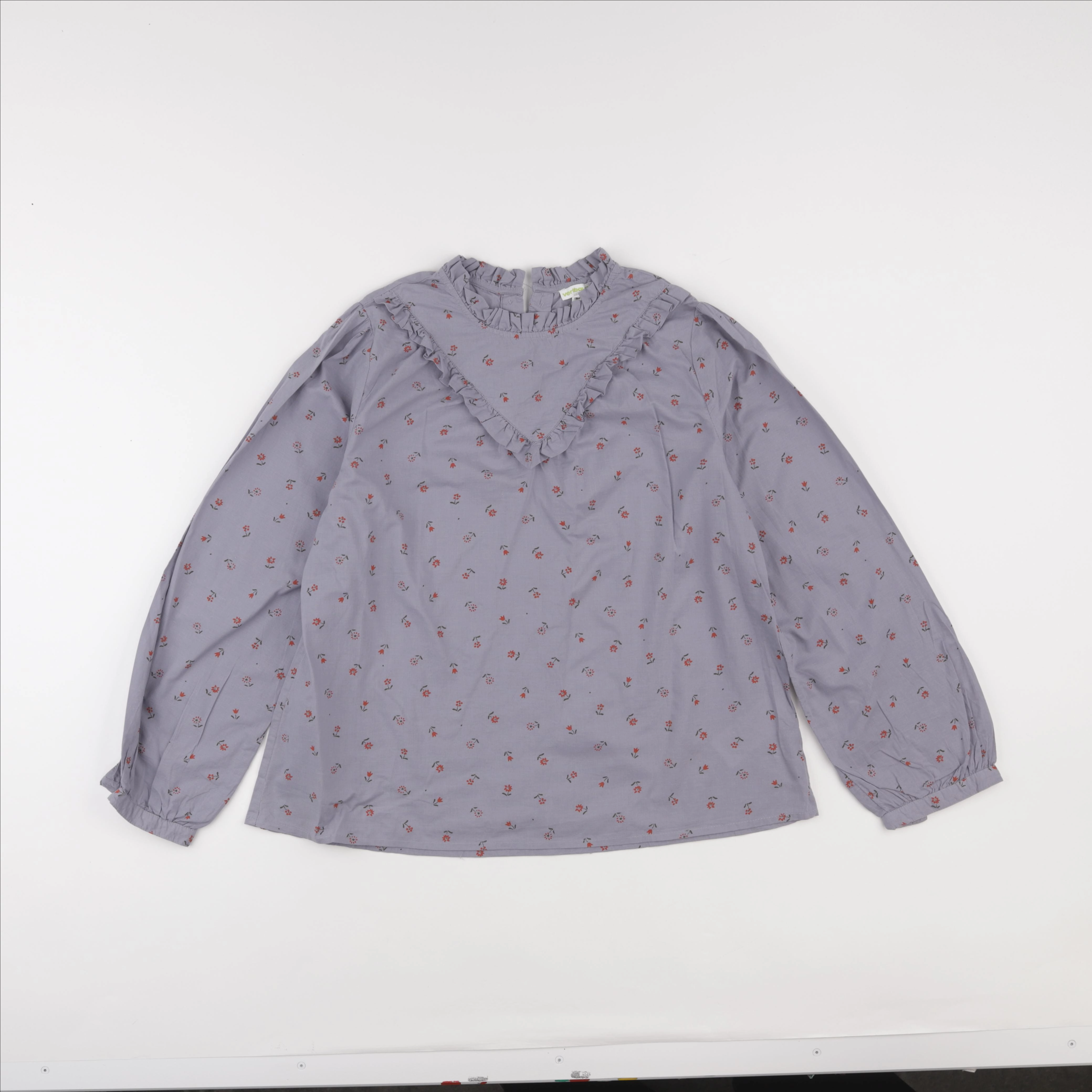 Vertbaudet - blouse gris - 14 ans