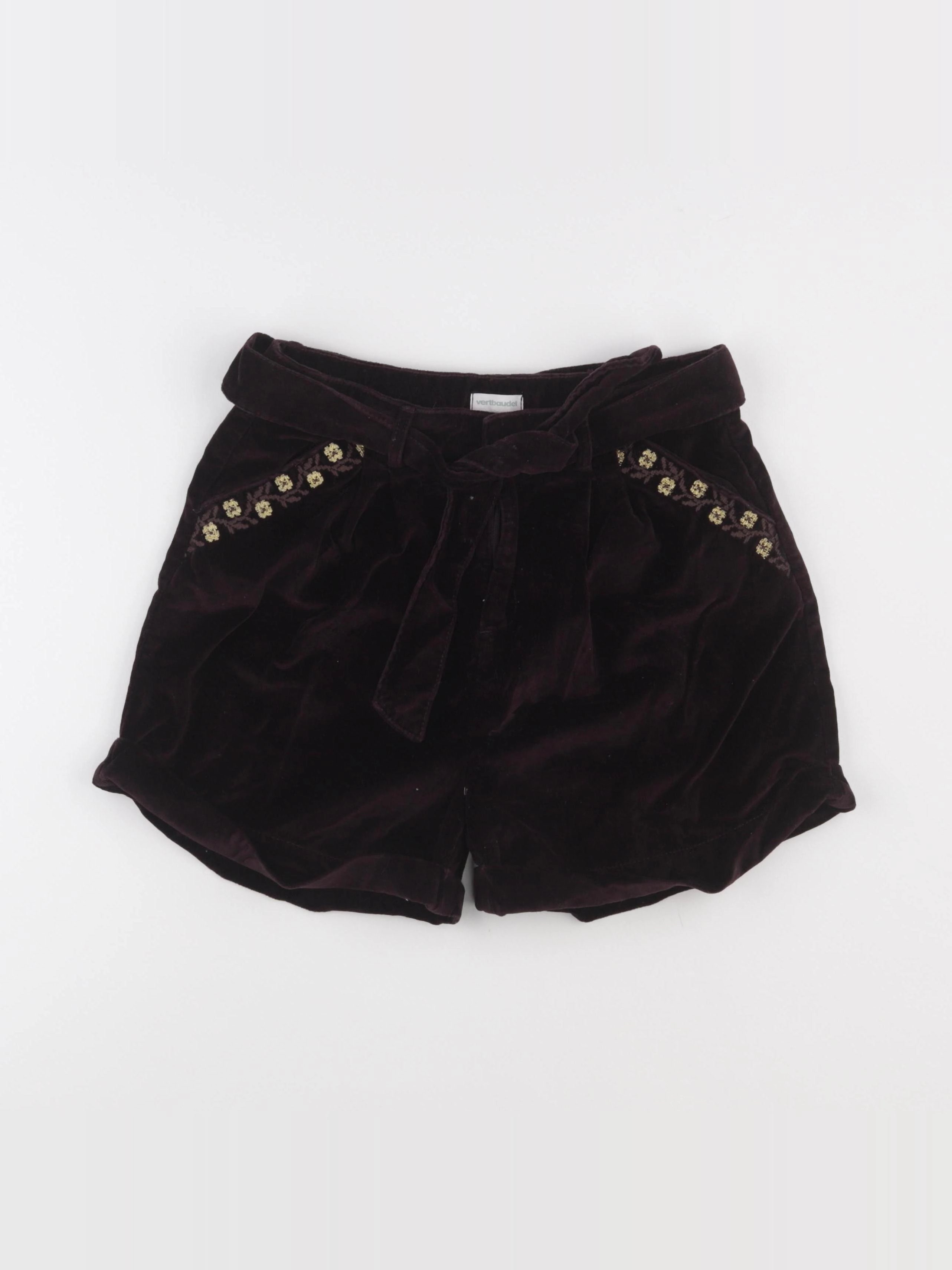 Vertbaudet - short violet - 12 ans