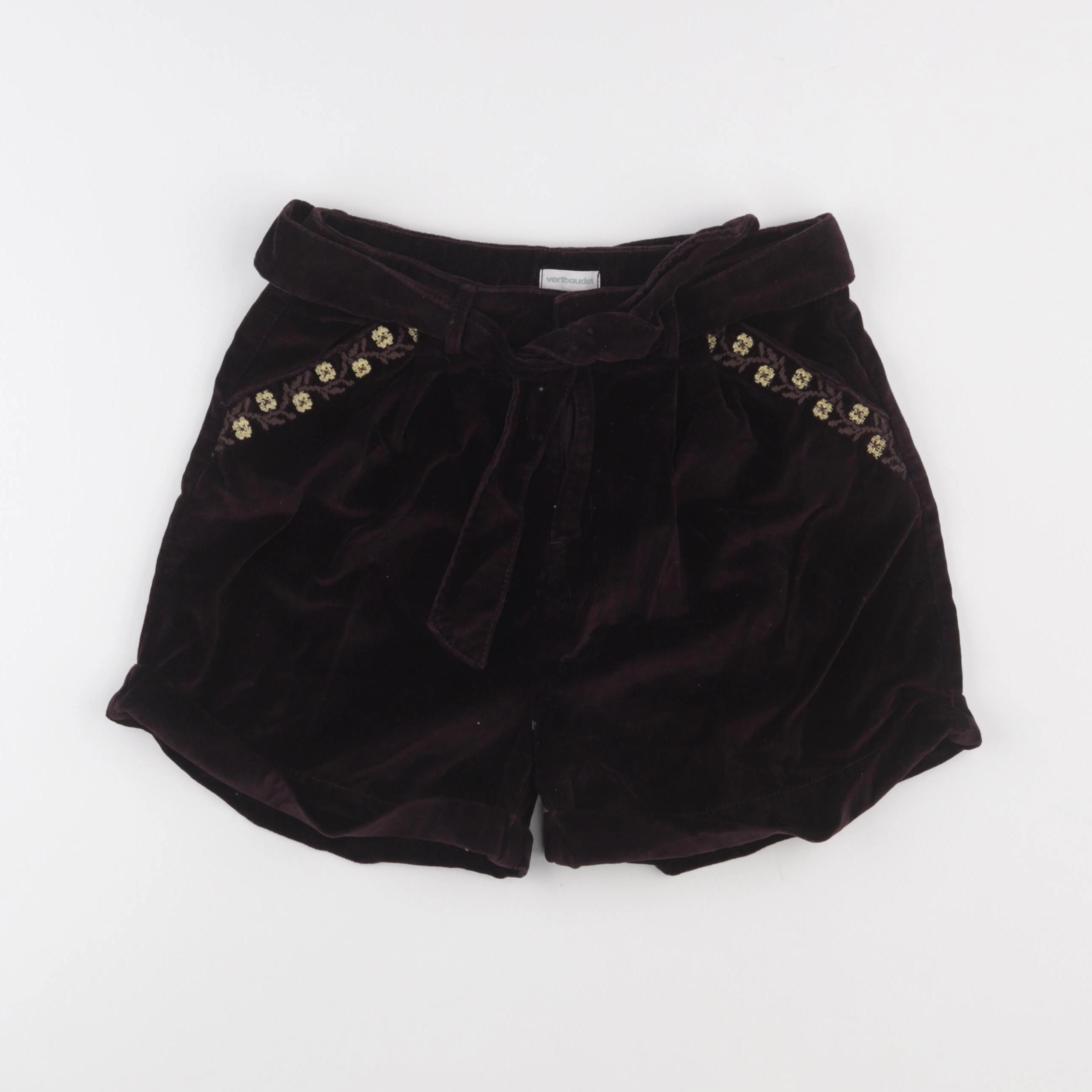 Vertbaudet - short violet - 12 ans