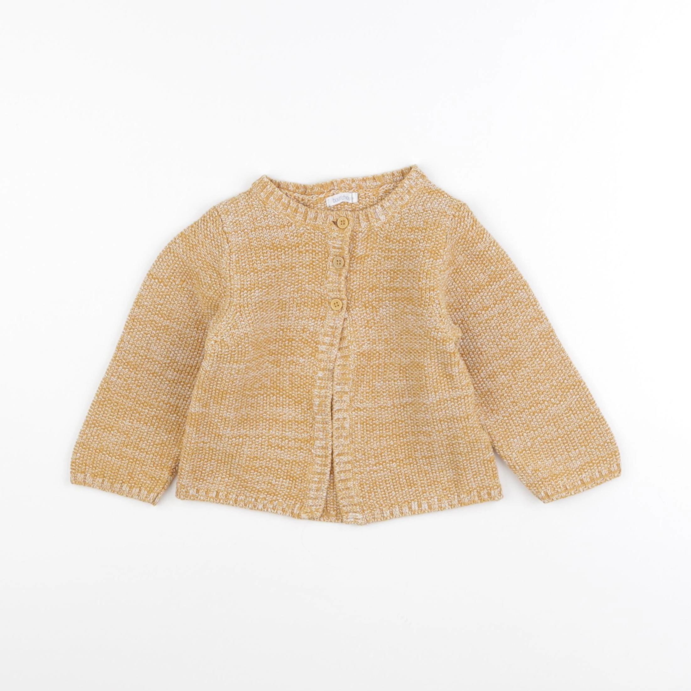 Boutchou - gilet jaune - 18 mois
