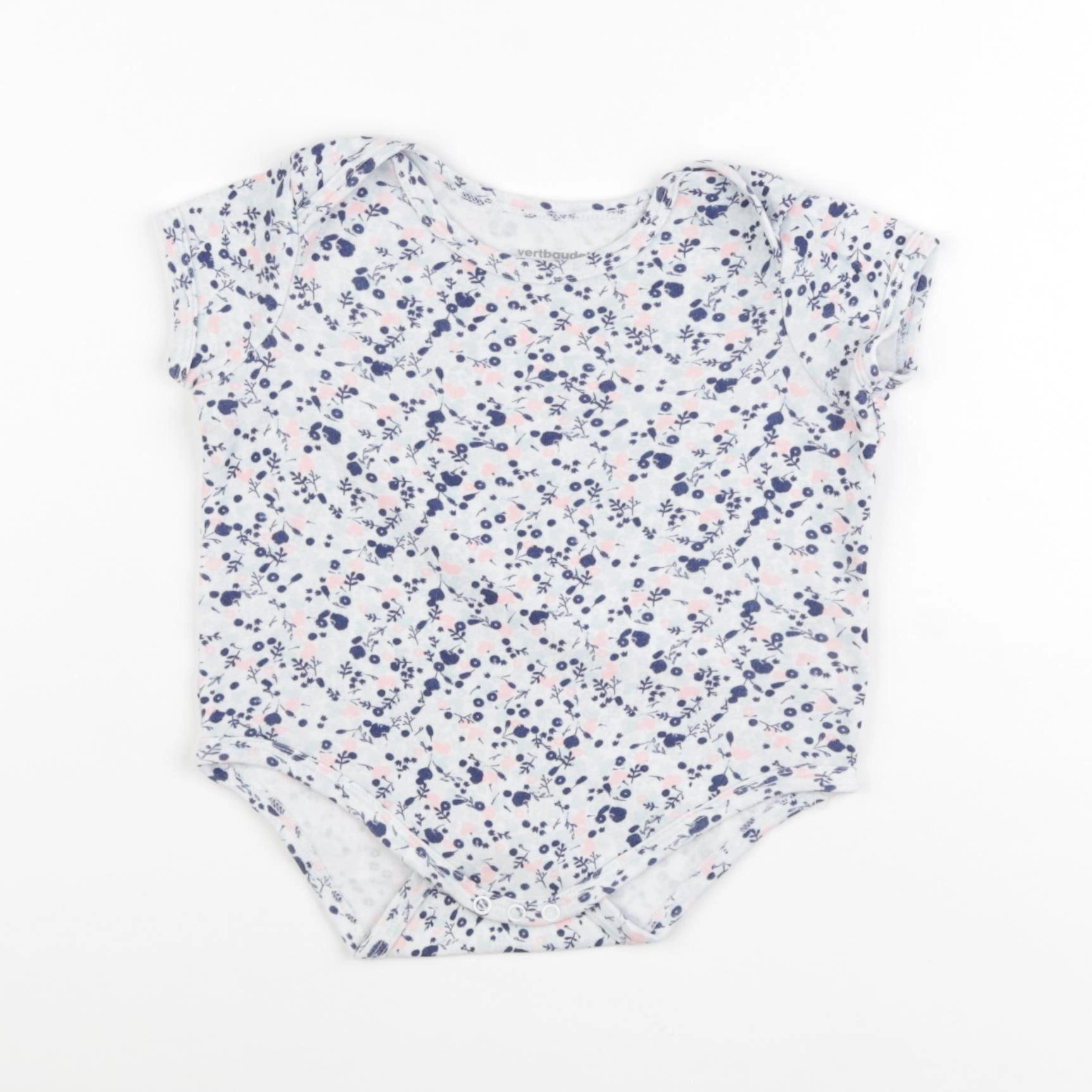 Vertbaudet - body bleu - 18 mois