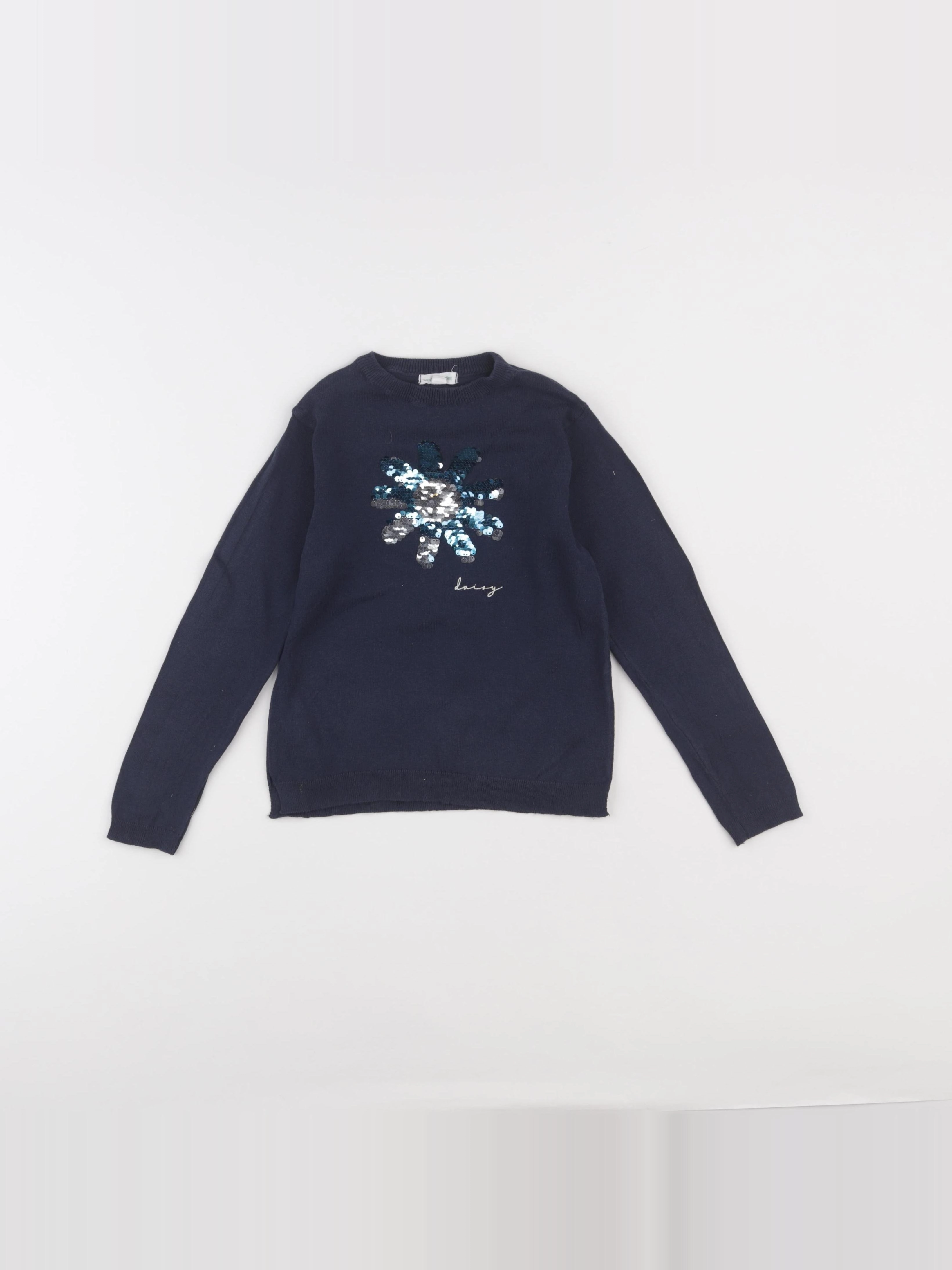 Vertbaudet - pull bleu - 6 ans