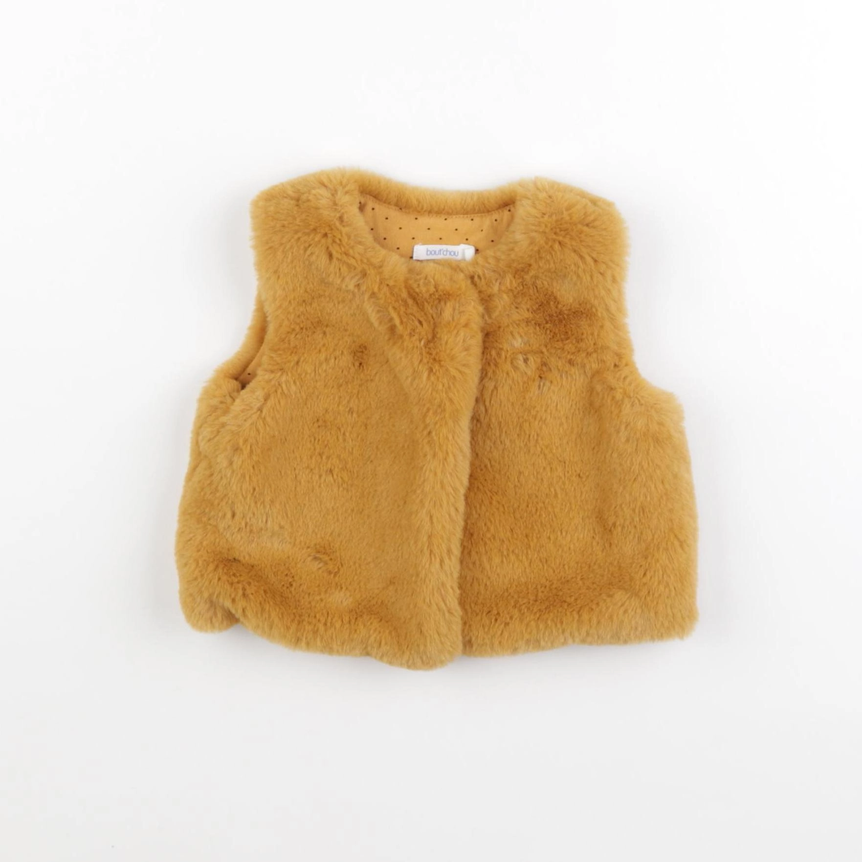 Boutchou - gilet jaune - 6 mois