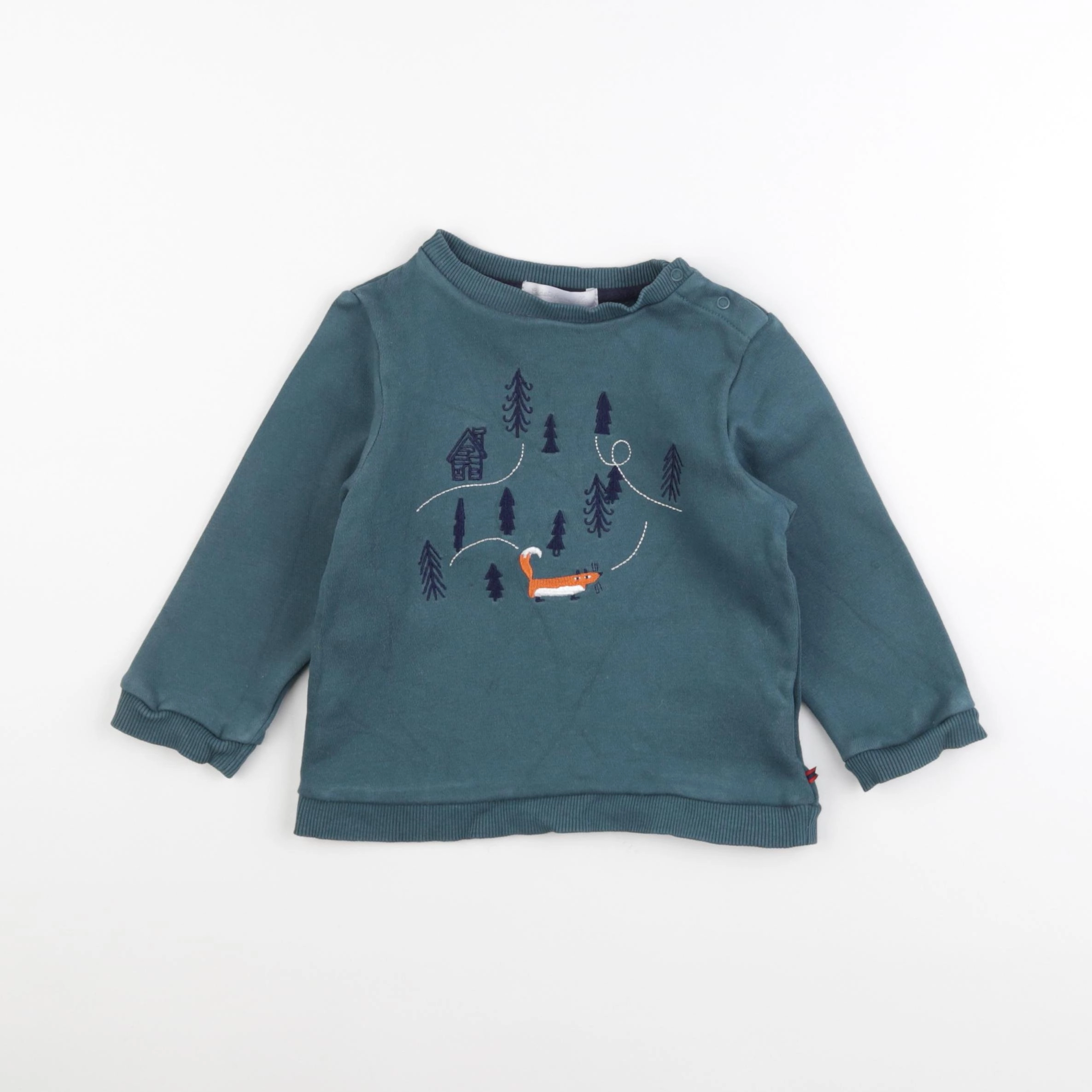 Cadet Rousselle - sweat vert - 24 mois
