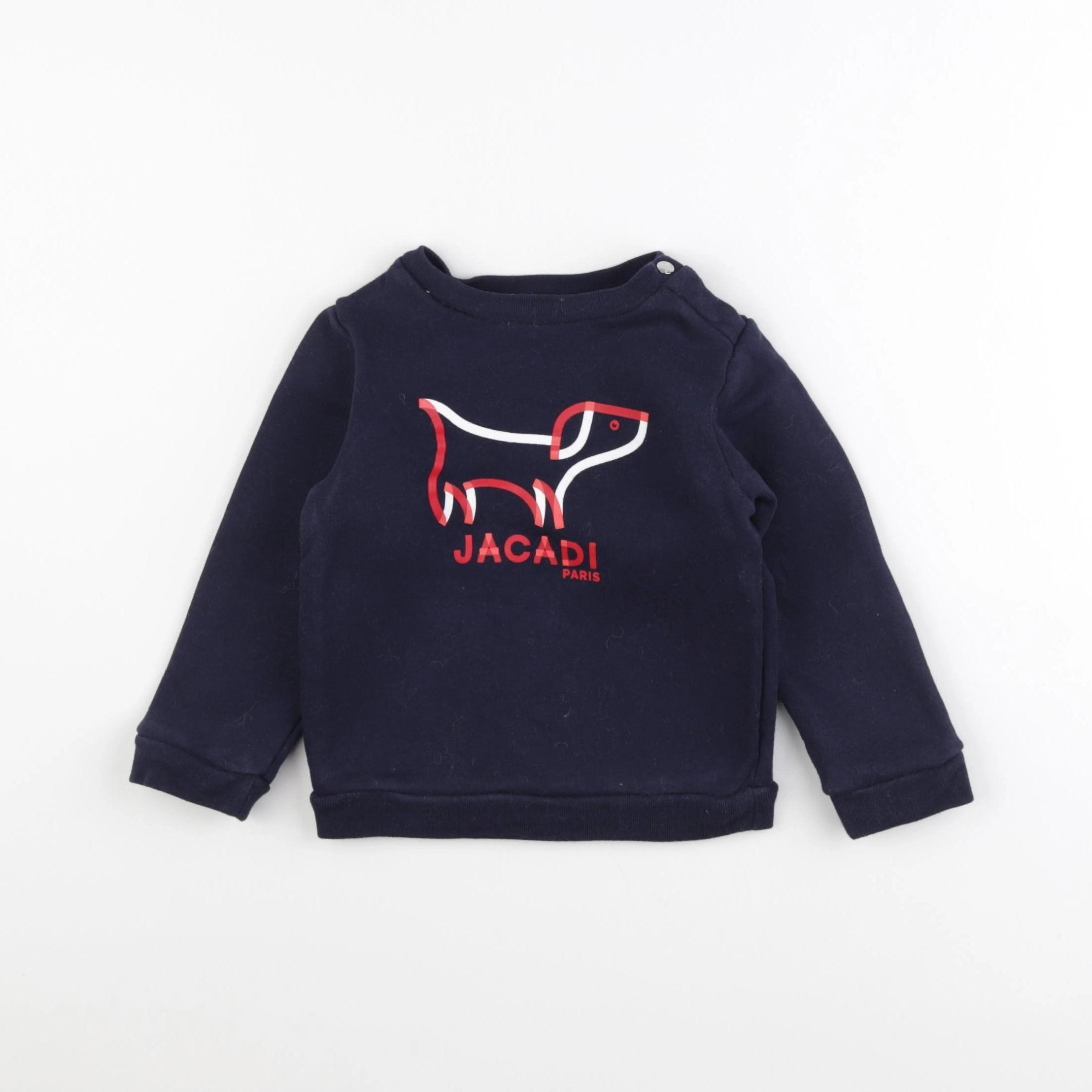 Jacadi - sweat bleu - 24 mois