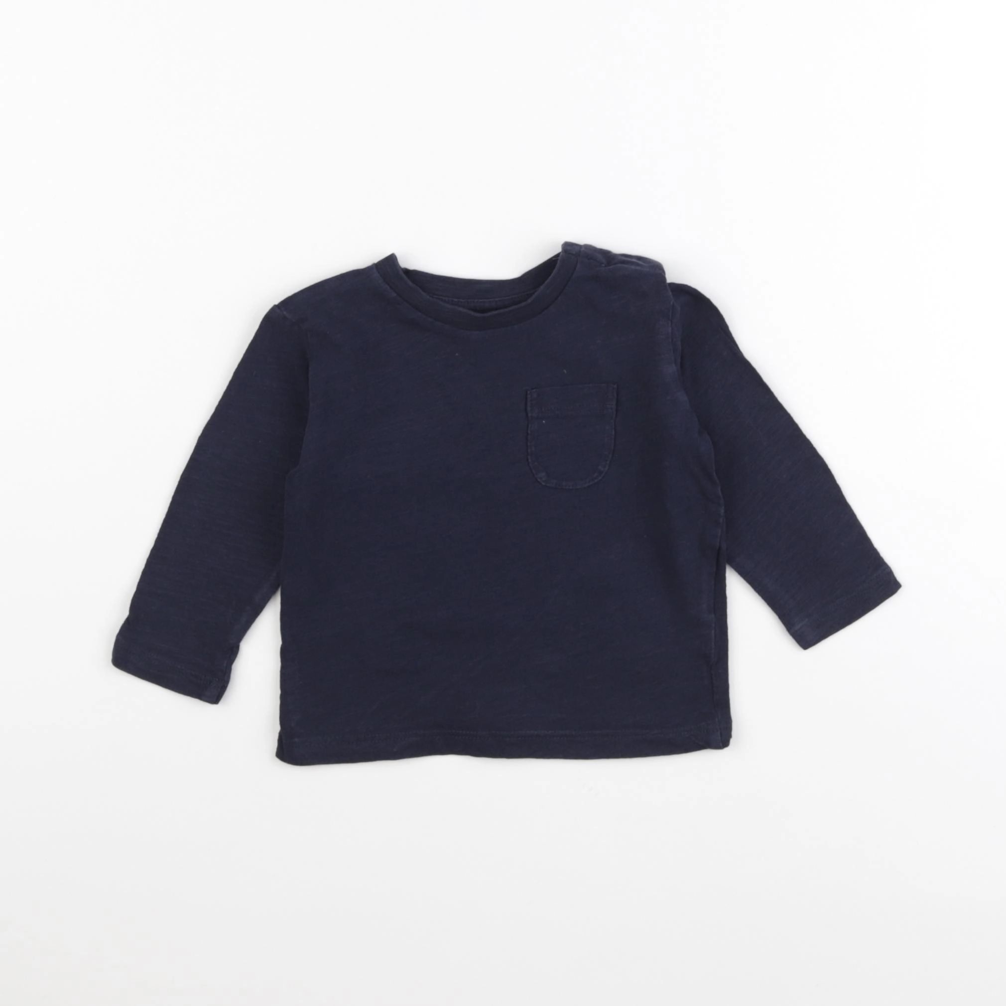 Boutchou - tee-shirt bleu - 6 mois