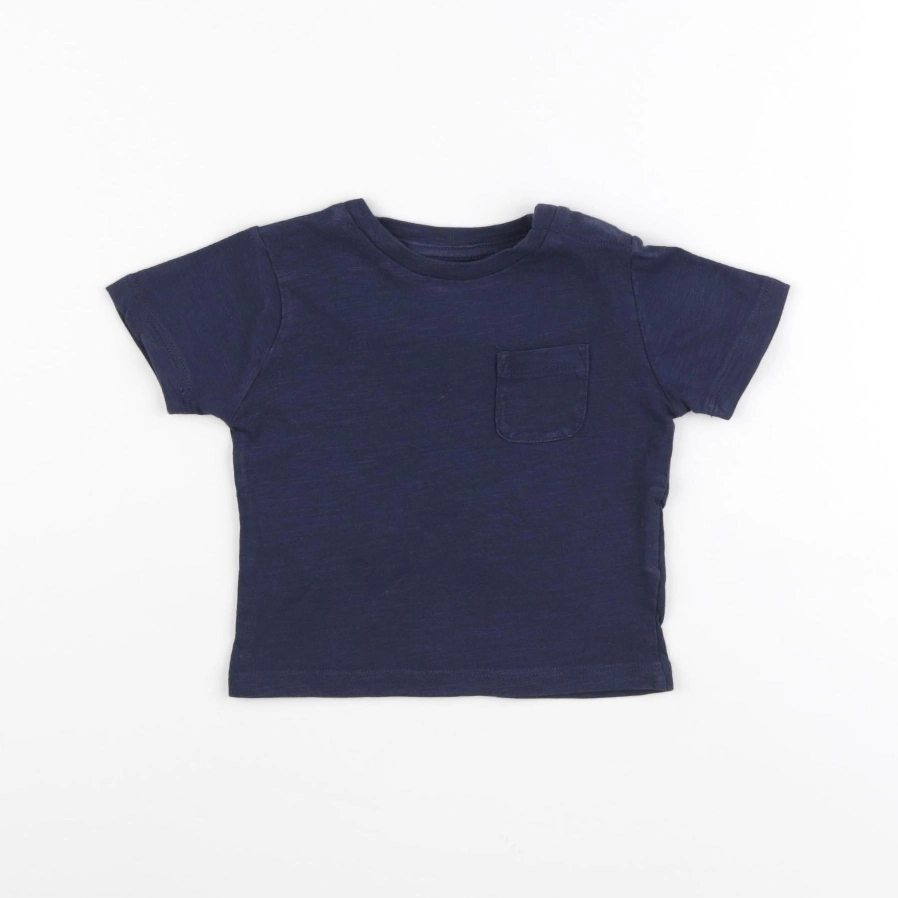Boutchou - tee-shirt bleu - 6 mois