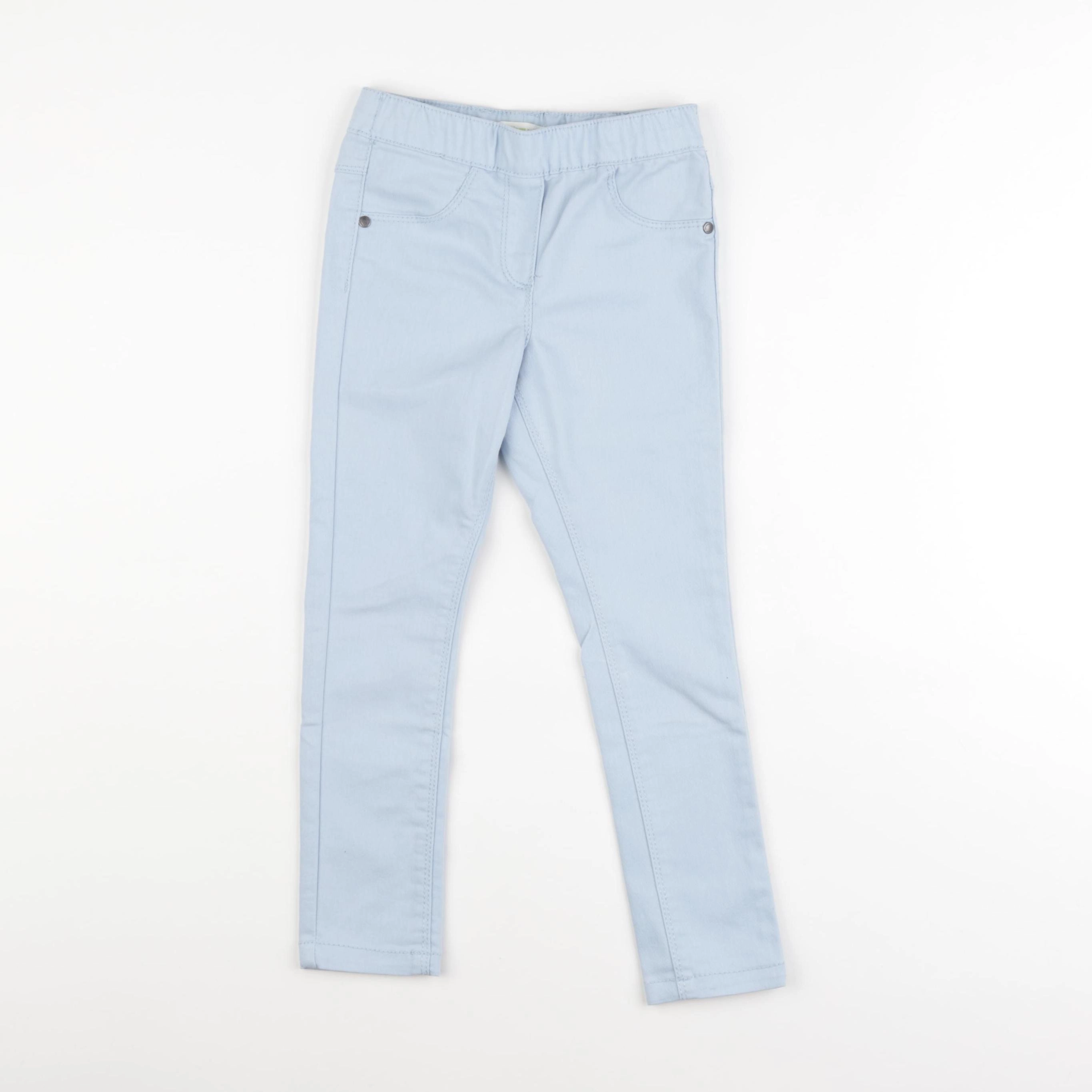 Vertbaudet - jegging bleu - 4 ans