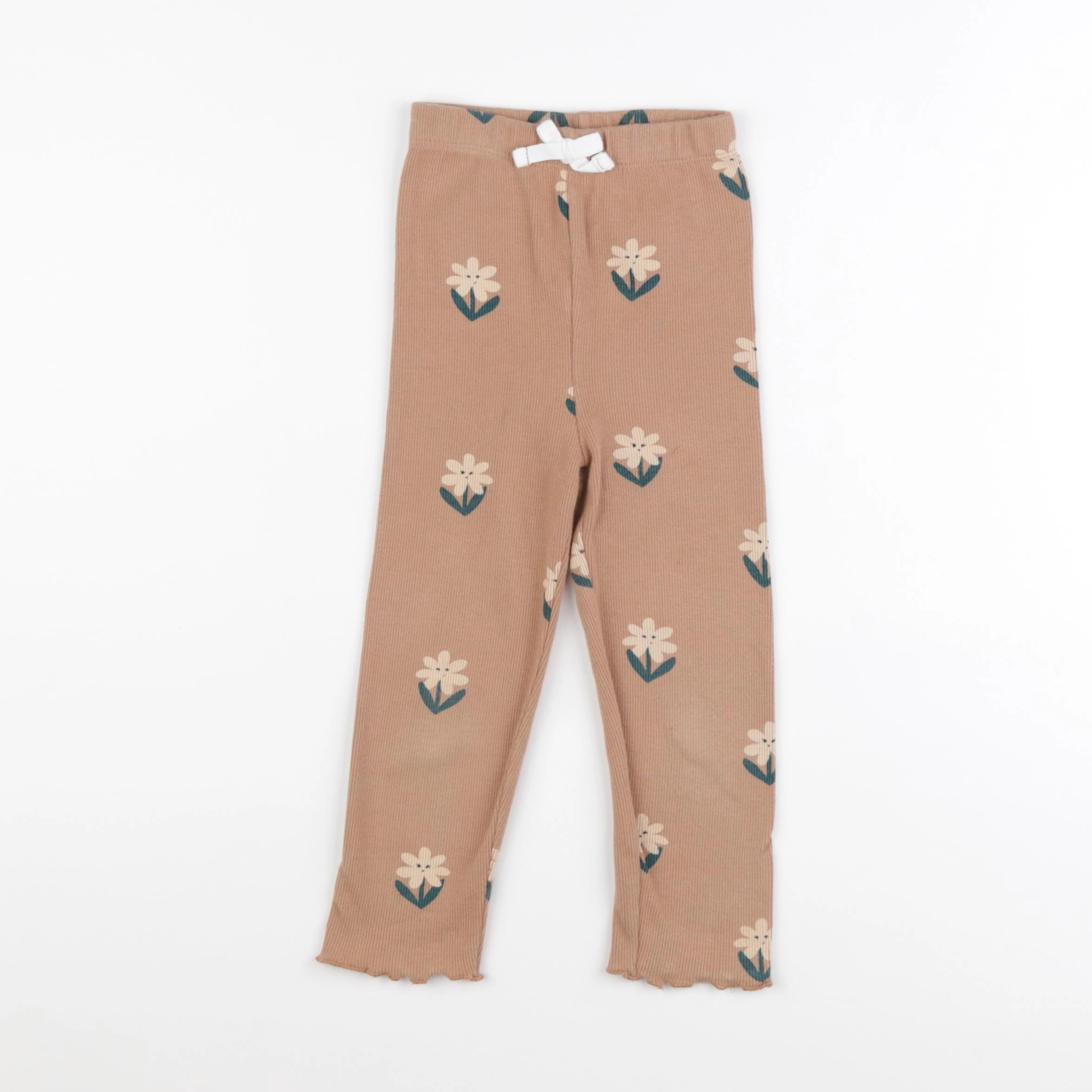 Vertbaudet - legging marron - 3 ans