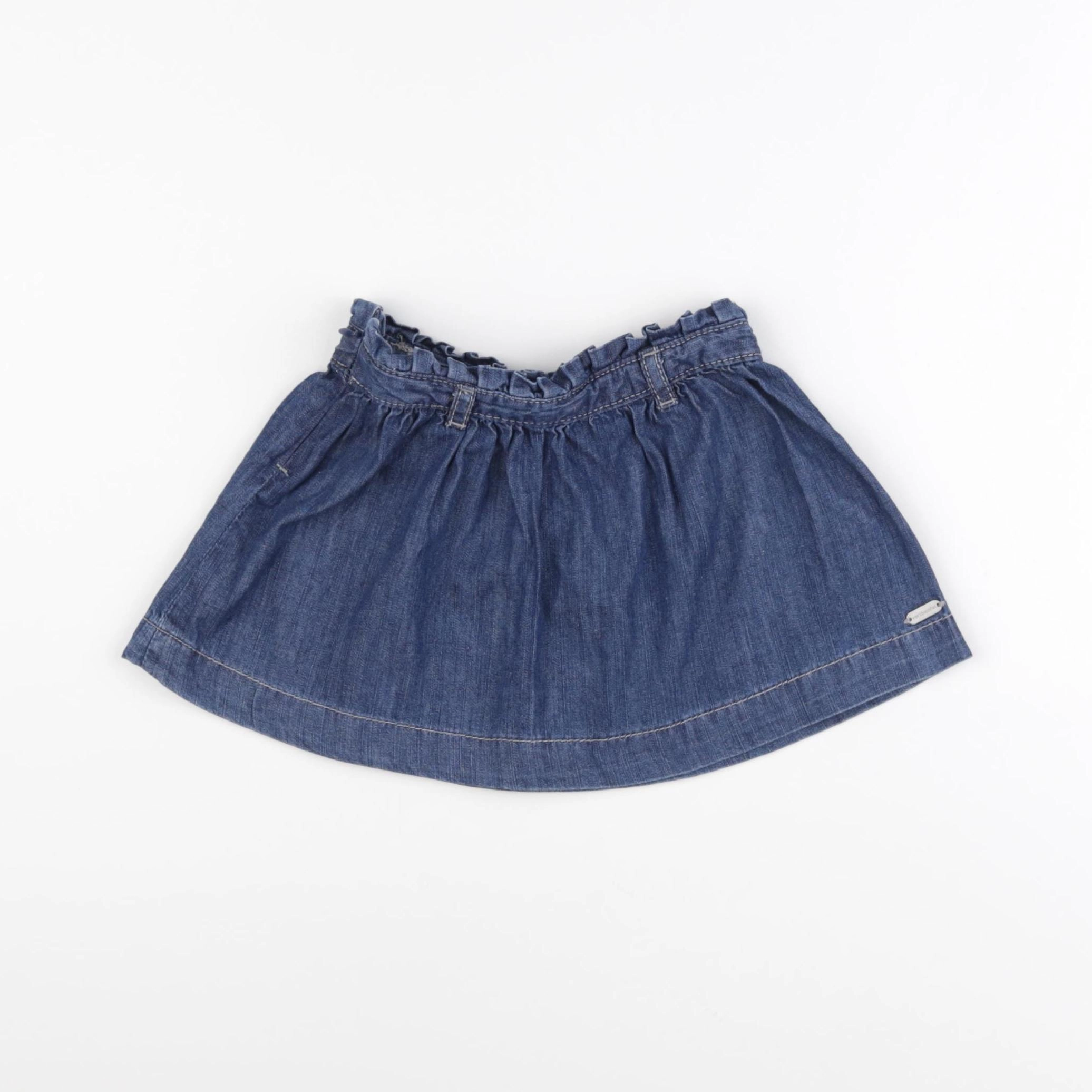 Vertbaudet - jupe bleu - 3 ans