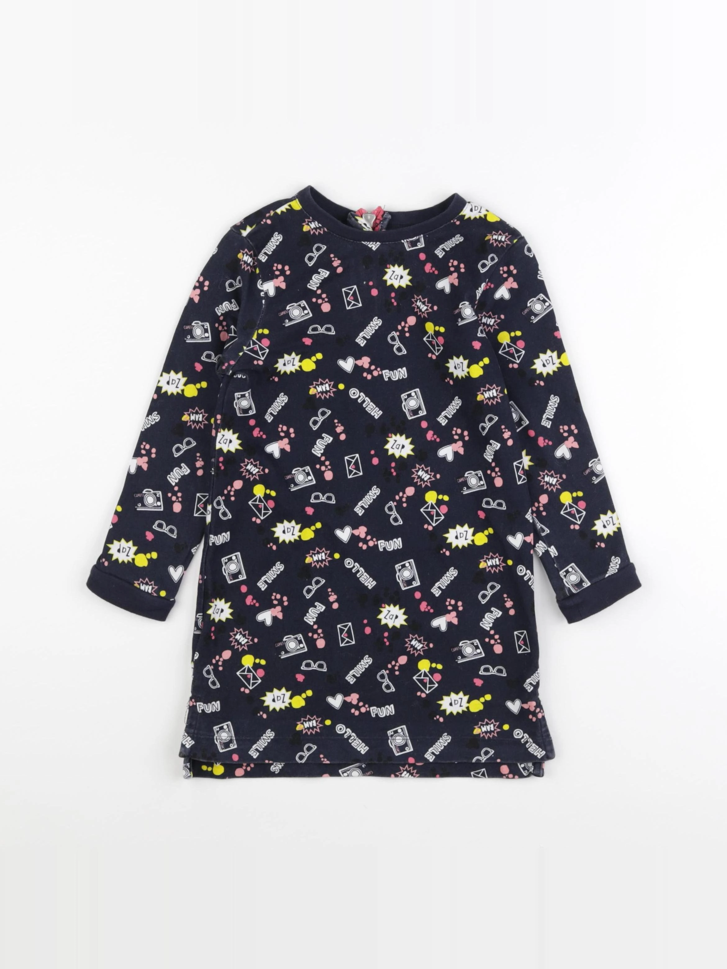Vertbaudet - robe noir - 4 ans