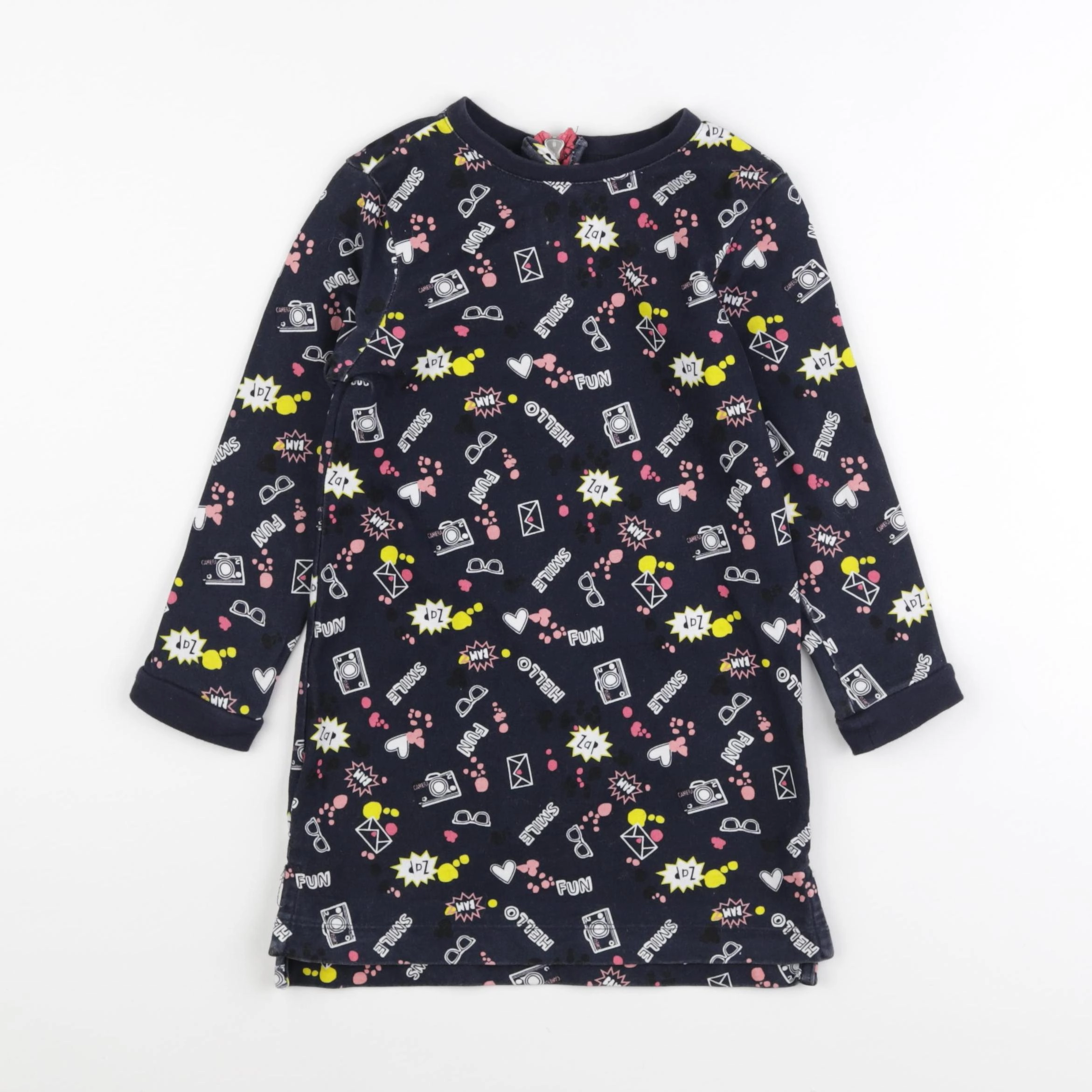 Vertbaudet - robe noir - 4 ans