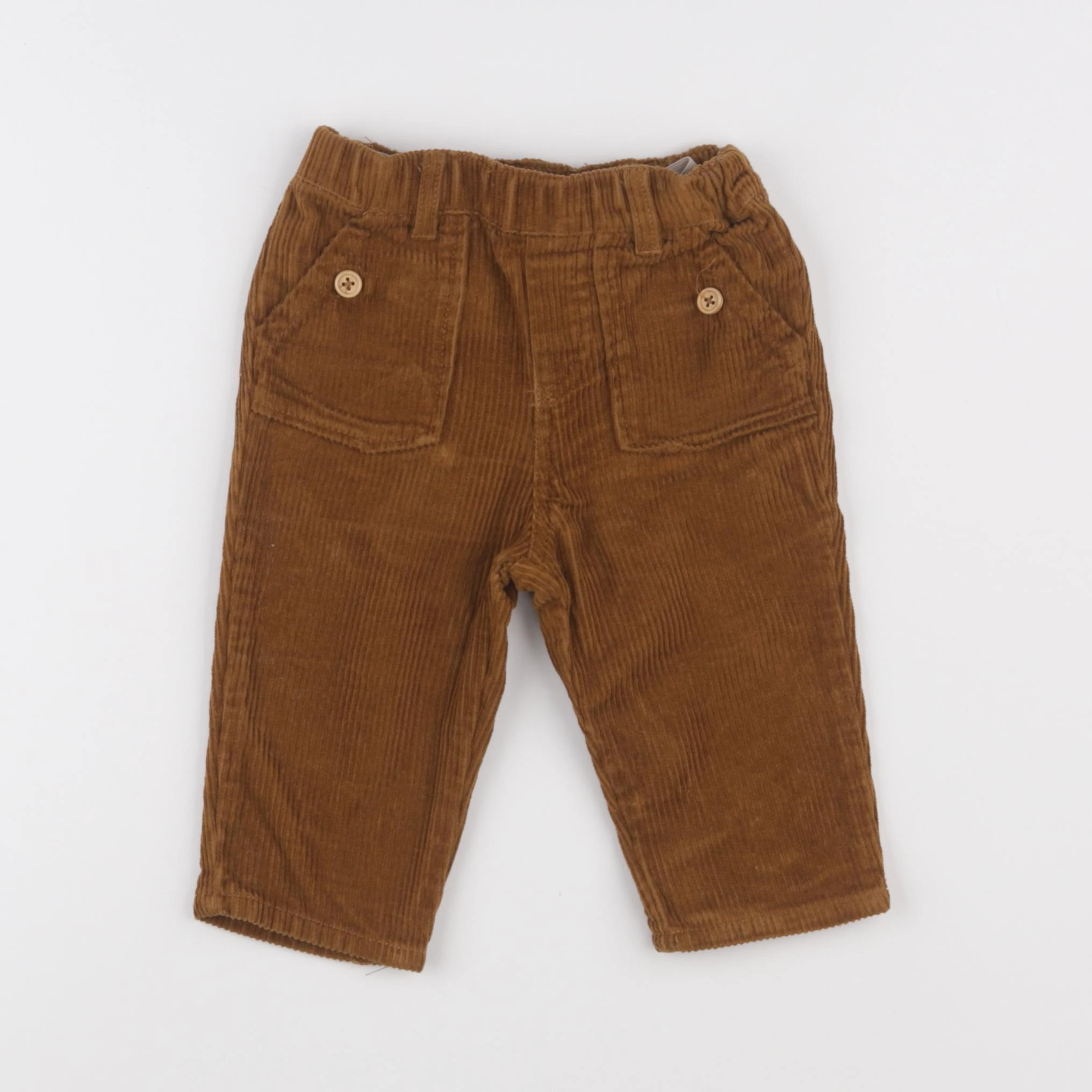 Boutchou - pantalon marron - 9 mois